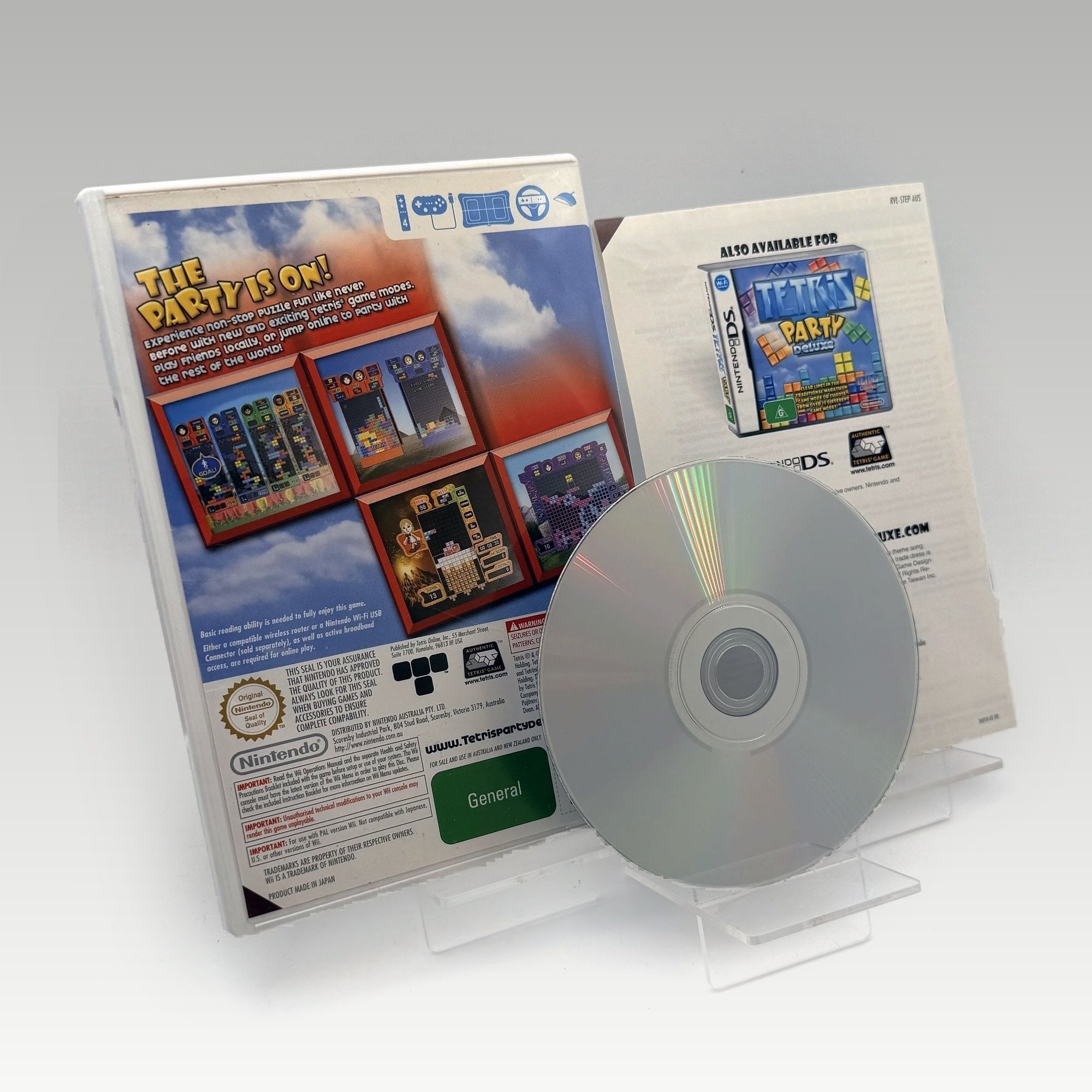 Tetris Party Deluxe • CIB (PAL) - Image 2