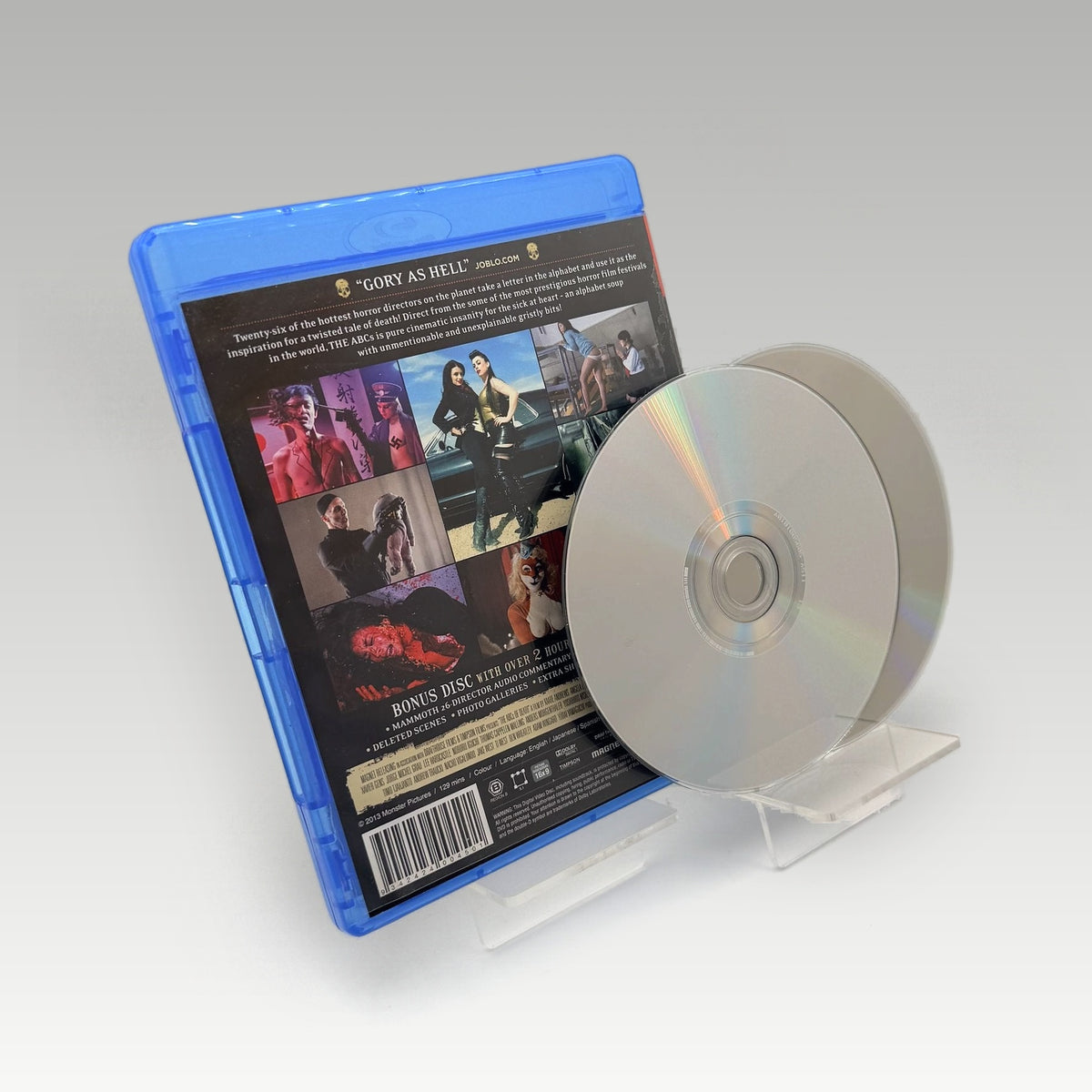 The ABCs of Death (2013) Bluray • CIB (Region B, Standard) - Image 2