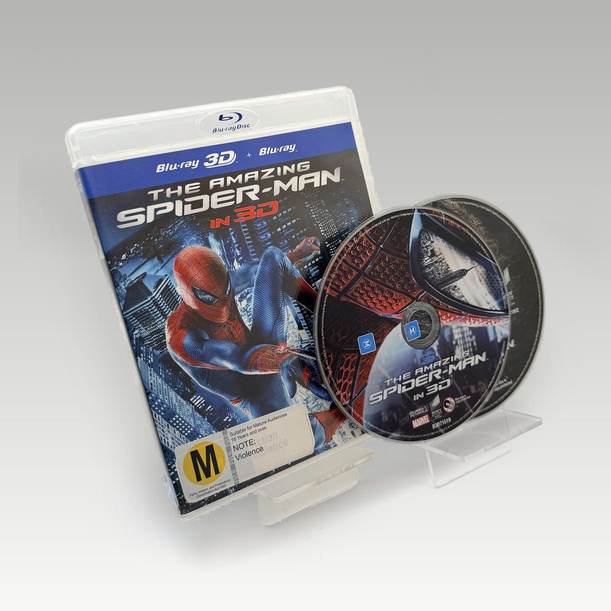 The Amazing Spider-Man (2012) 3D Bluray • CIB (Region Free, Standard) - Image 1
