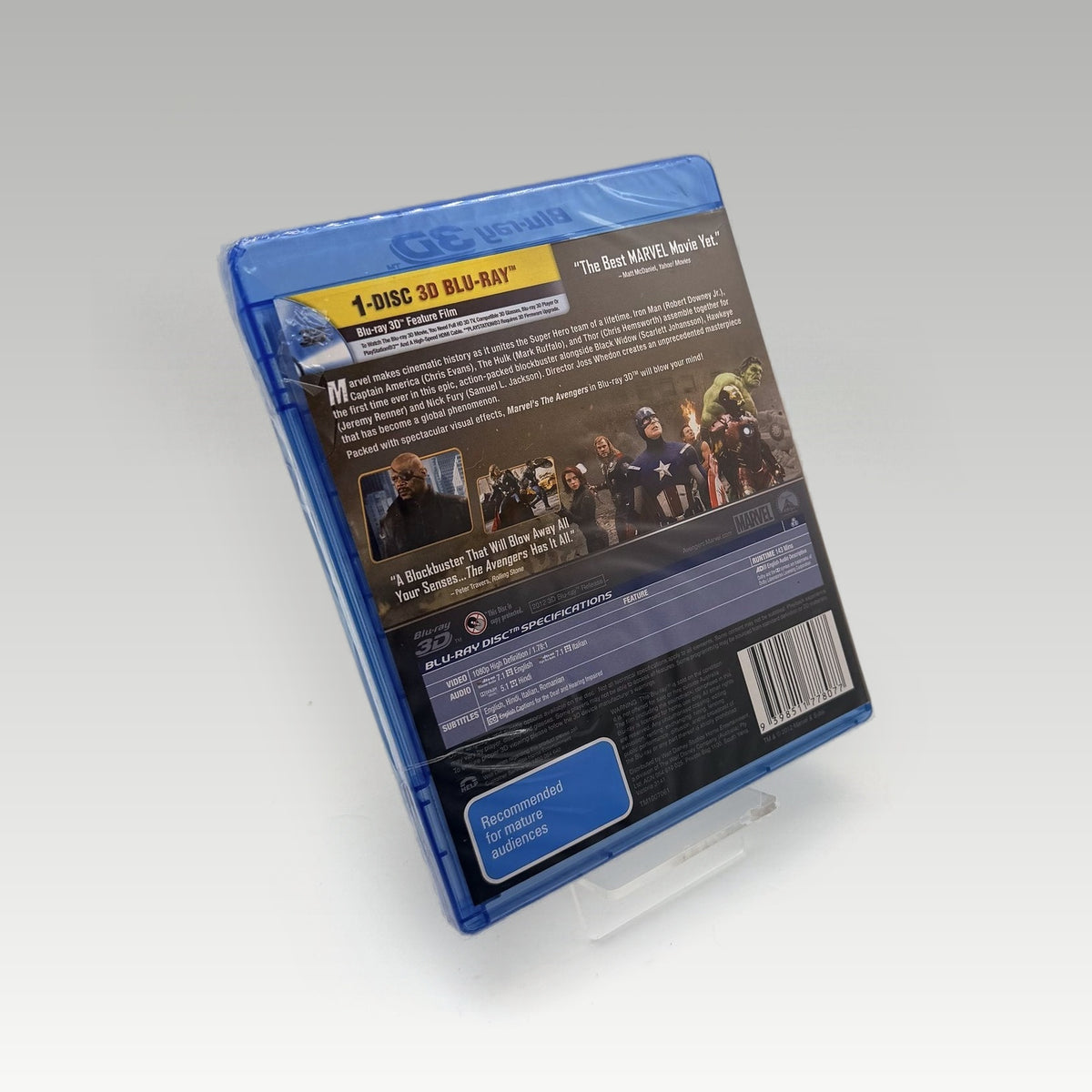 The Avengers (2012) 3D Bluray • CIB (Region Free, Standard) - Image 2