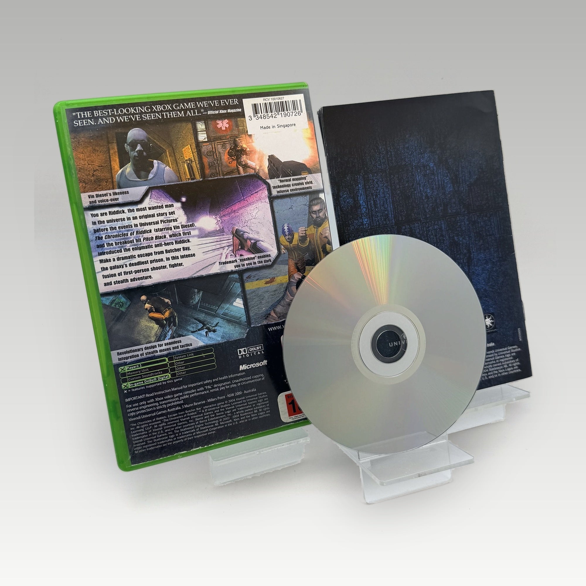 The Chronicles of Riddick: Escape from Butcher Bay • CIB (PAL) - Image 2