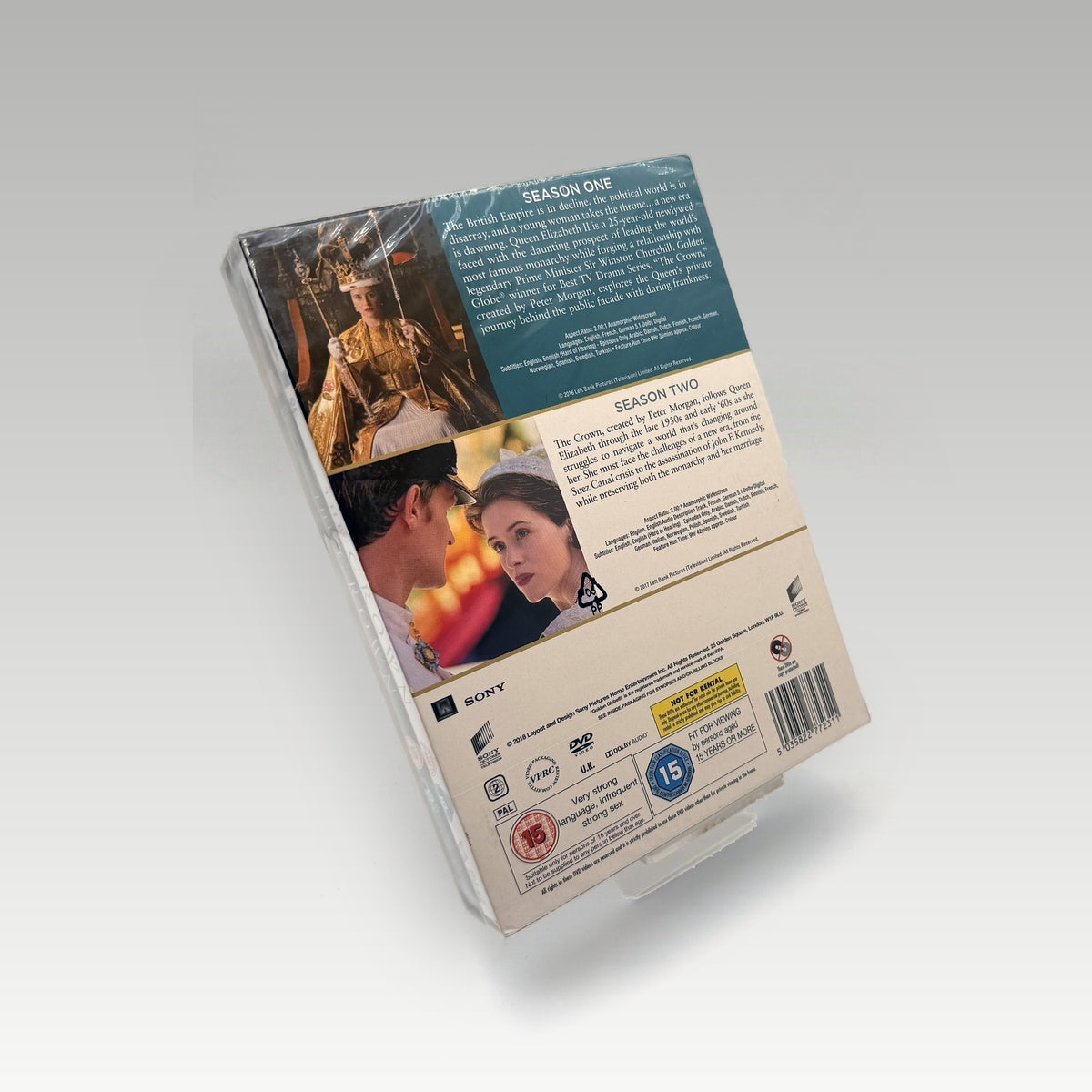 The Crown Season 1 & 2(2016) DVD • CIB (Region 2, Standard) - Image 2