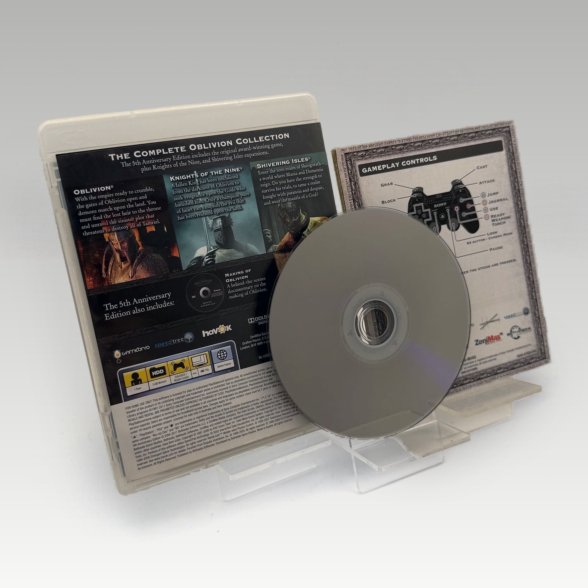 The Elder Scrolls IV: Oblivion 5th Anniversary Edition • CIB (Region 4) - Image 2