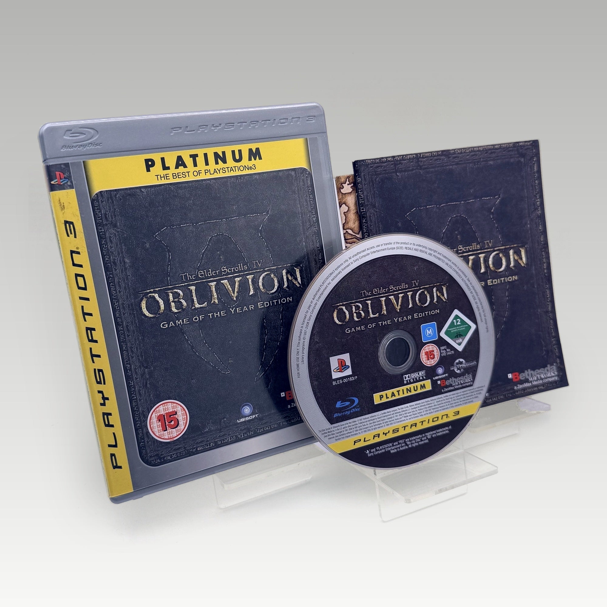 The Elder Scrolls IV: Oblivion (Platinum) Game of the Year Edition + Map • CIB (Region 2, Game of the Year Edition + Map) - Image 1
