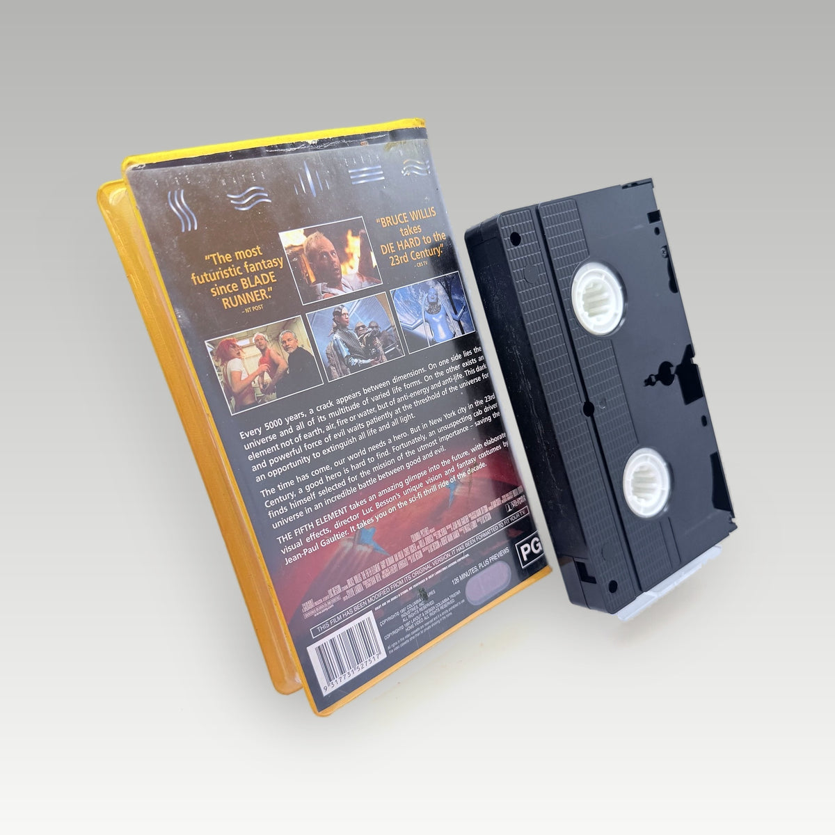 The Fifth Element (1997) • CIB (PAL) - Back Cover | Yappa NZ
