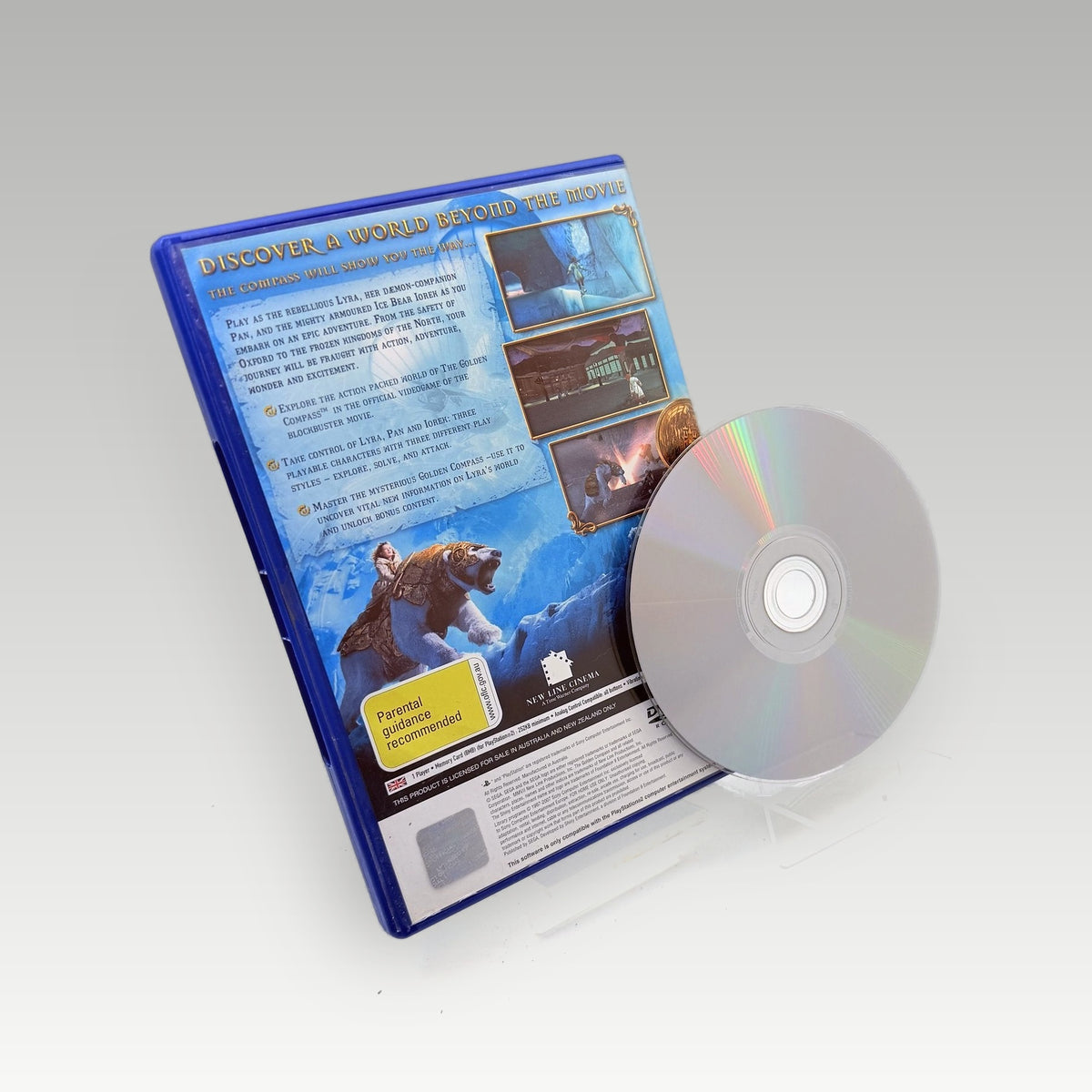 The Golden Compass • No Manual (PAL) - Back Cover | Yappa NZ