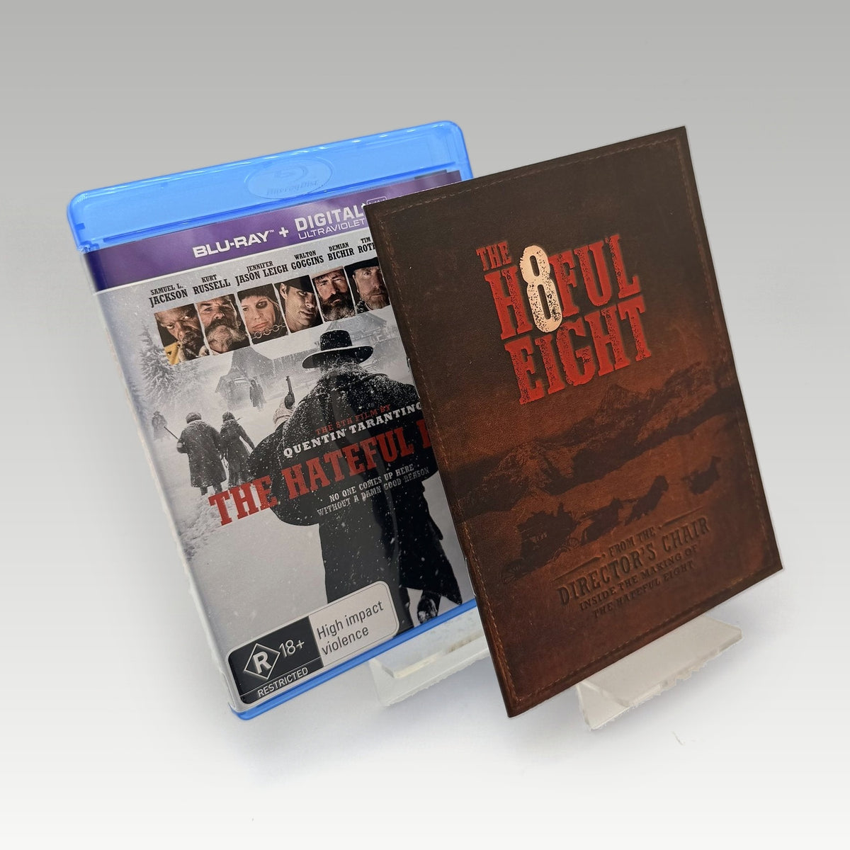 The Hateful Eight (2015) Bluray Limited Edition • CIB • New (Region B, Limited Edition) - Image 2