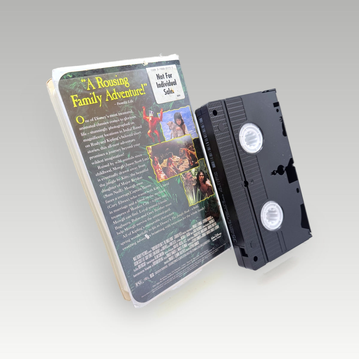 The Jungle Book (1994) • CIB (PAL) - Back Cover | Yappa NZ