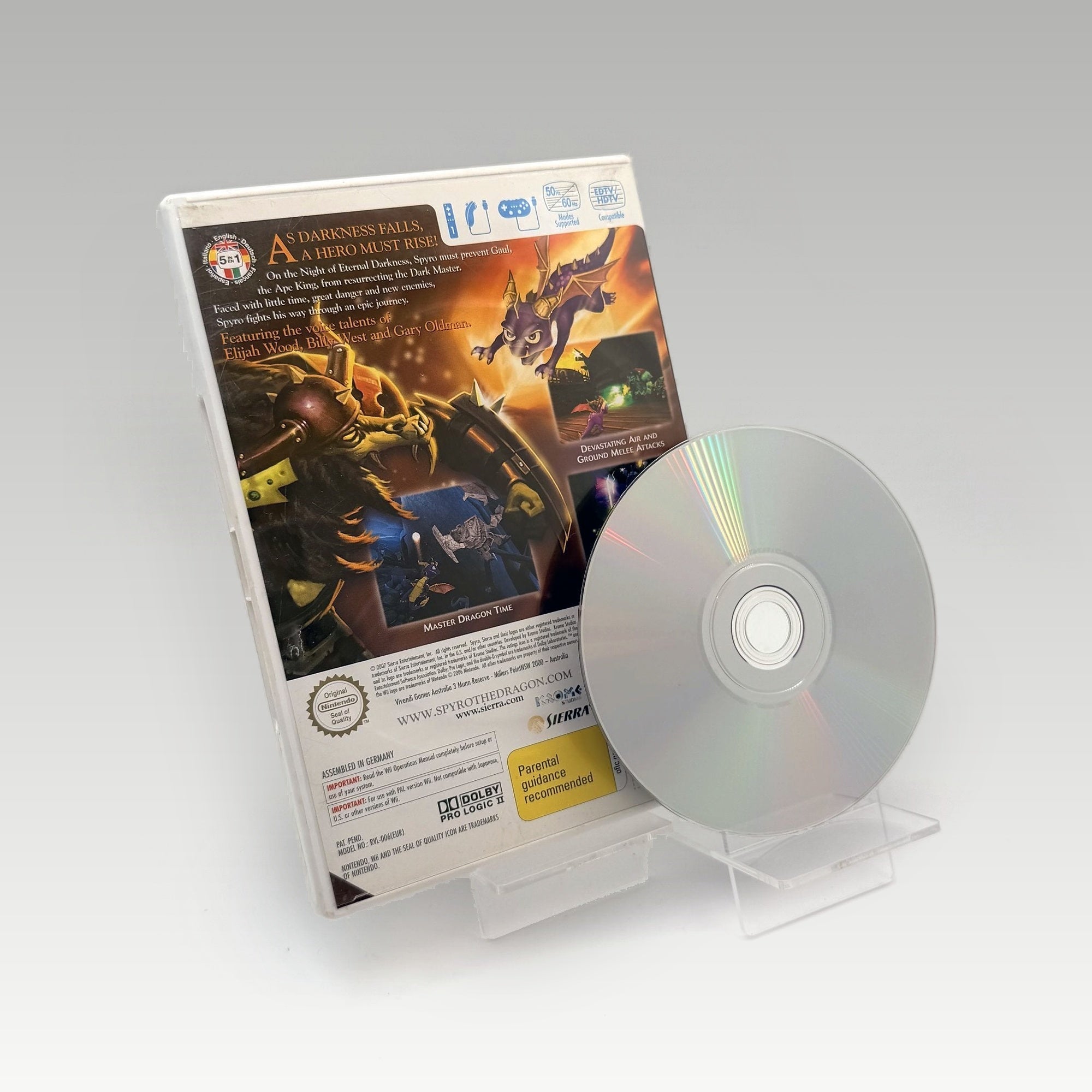 The Legend of Spyro: The Eternal Night • No Manual (PAL) - Image 2