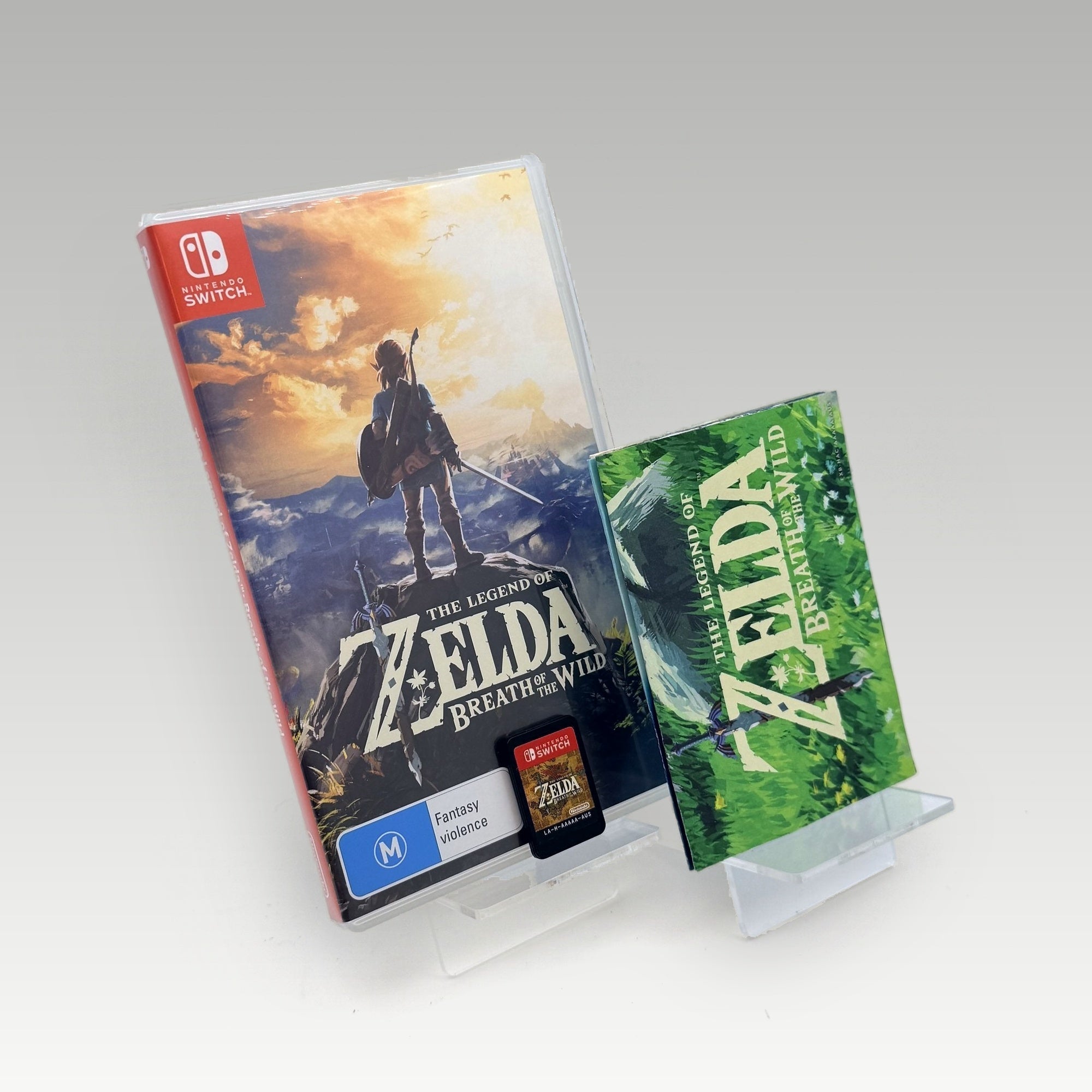 The Legend of Zelda: Breath of the Wild + Poster • CIB (Region Free, + Poster) - Image 1