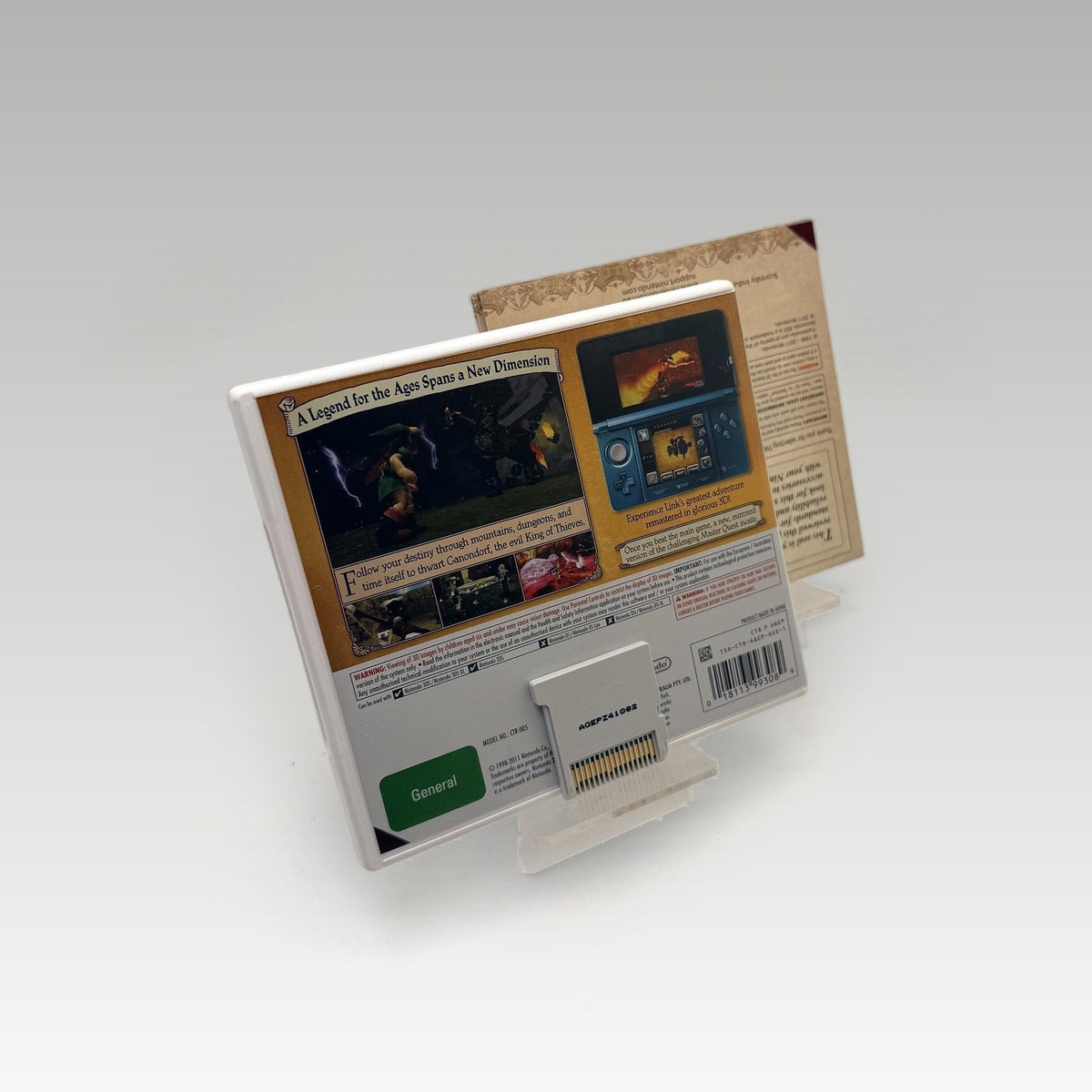The Legend of Zelda Ocarina of Time 3D • CIB (PAL) - Image 2