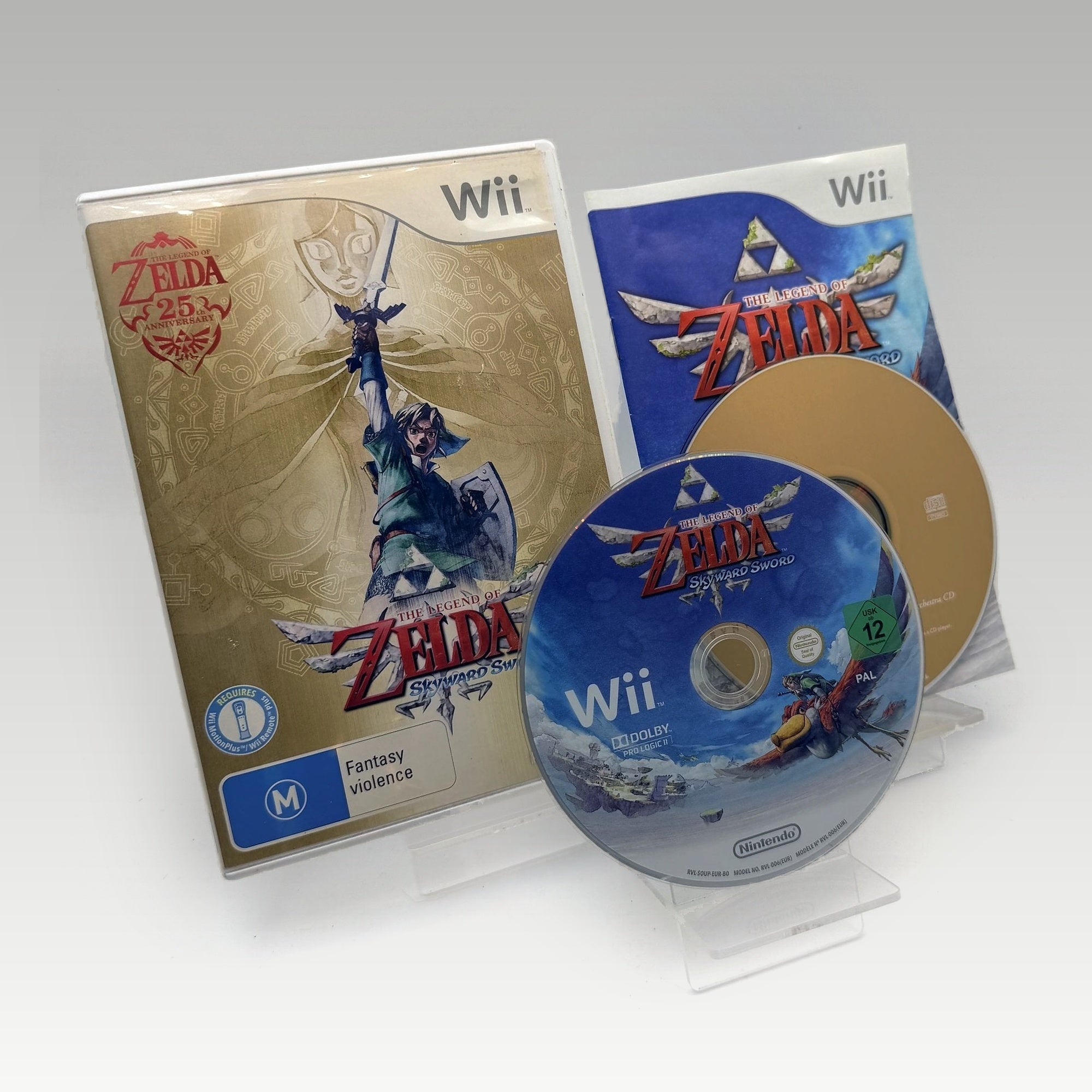 The Legend of Zelda: Skyward Sword 25th Anniversary Special Edition • CIB (PAL, 25th Anniversary Special Edition) - Image 1