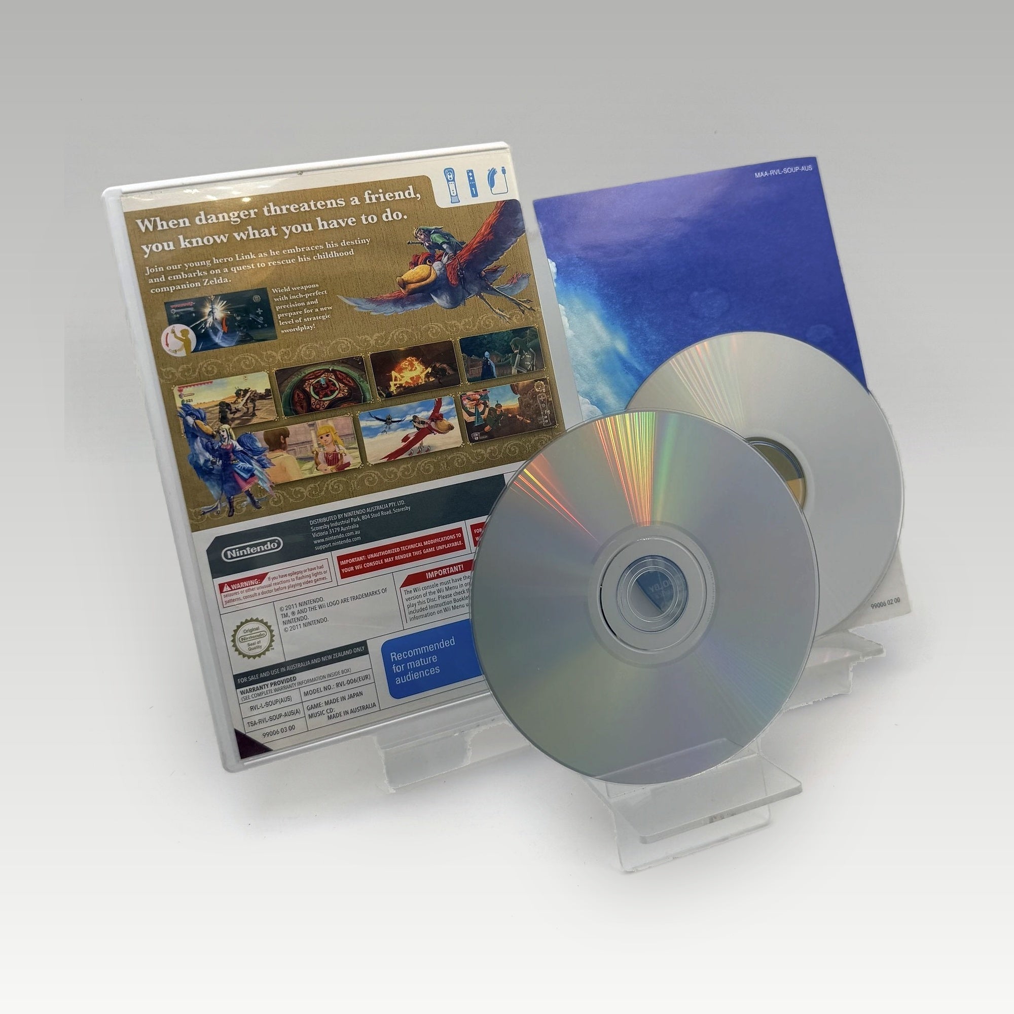 The Legend of Zelda: Skyward Sword 25th Anniversary Special Edition • CIB (PAL, 25th Anniversary Special Edition) - Image 2