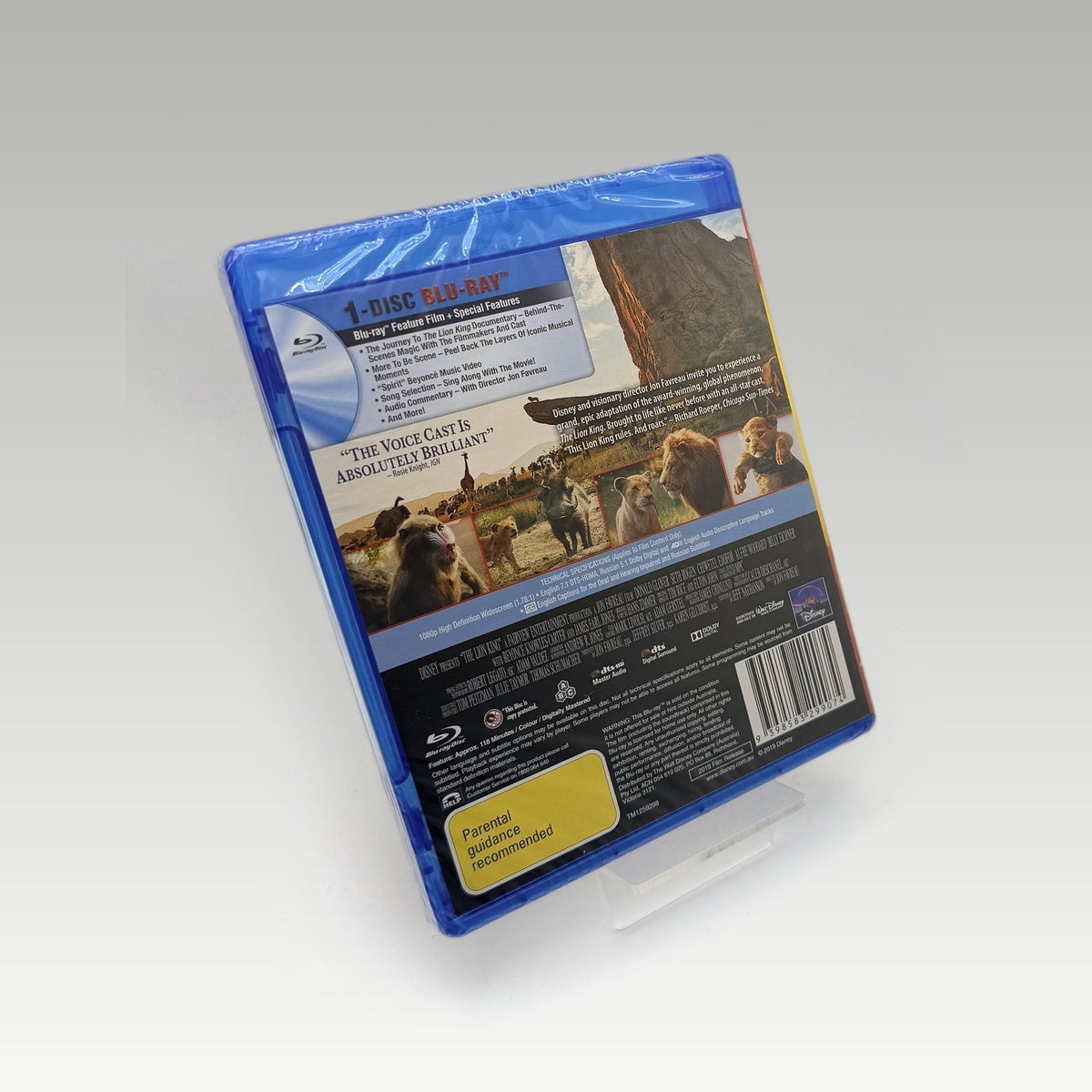 The Lion King (2019) Bluray • CIB • New / Sealed (Region Free, Standard) - Image 2