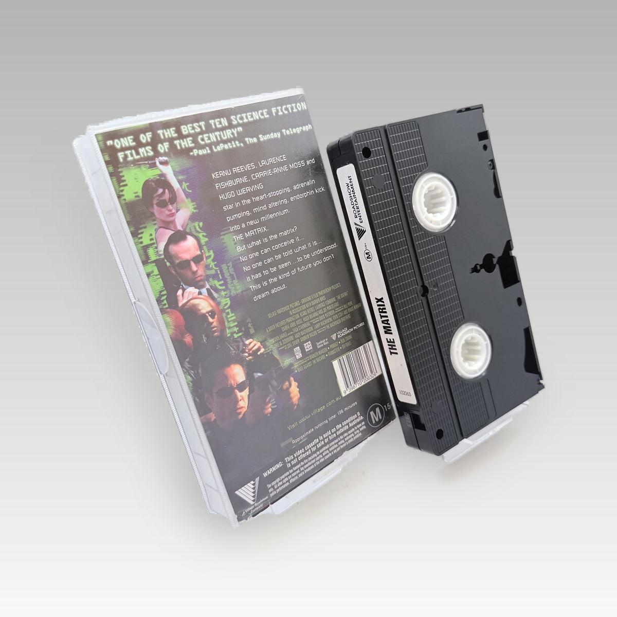 The Matrix (1999) • CIB (PAL) - Back Cover | Yappa NZ