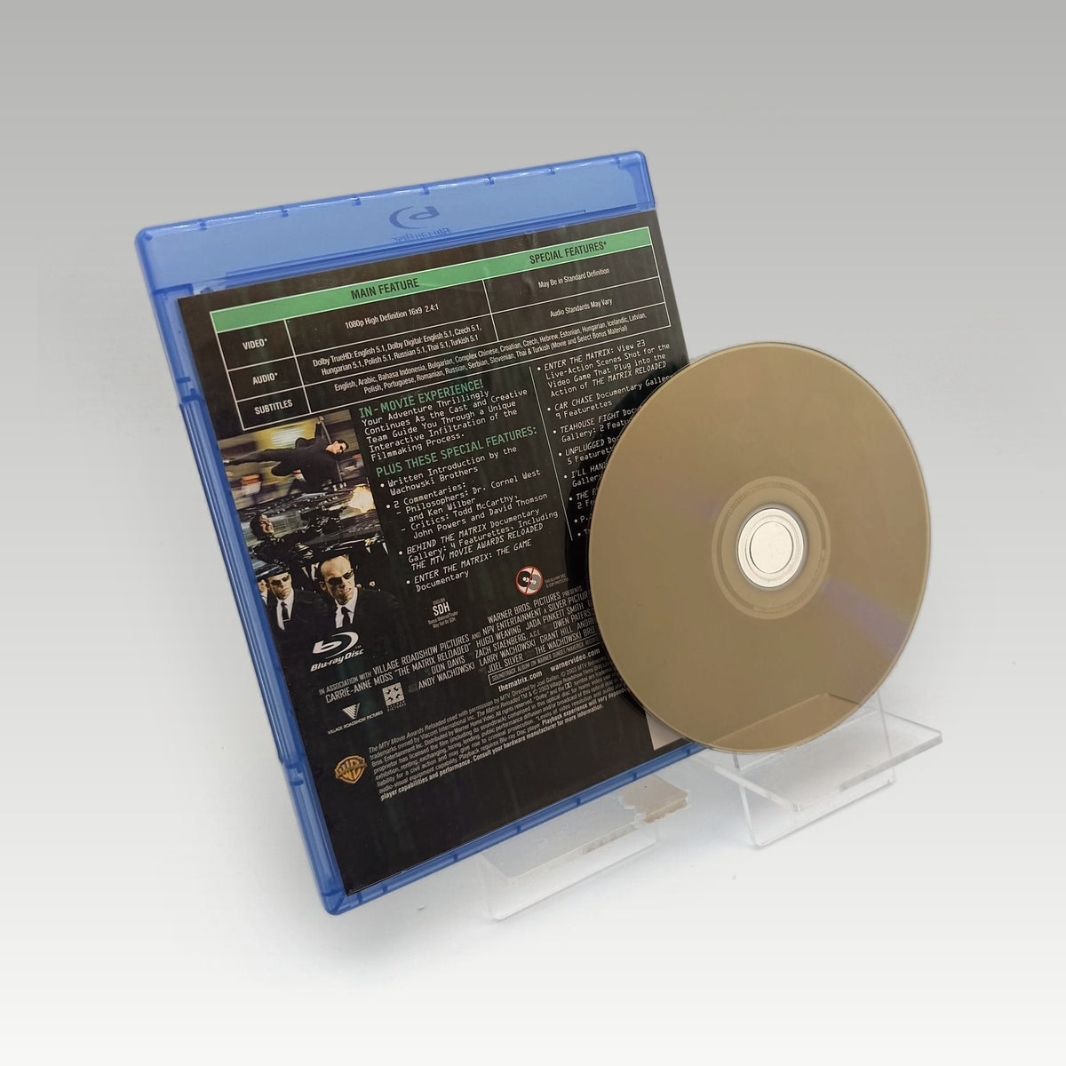 The Matrix Reloaded (2003) Bluray • CIB (Region B, Standard) - Image 2