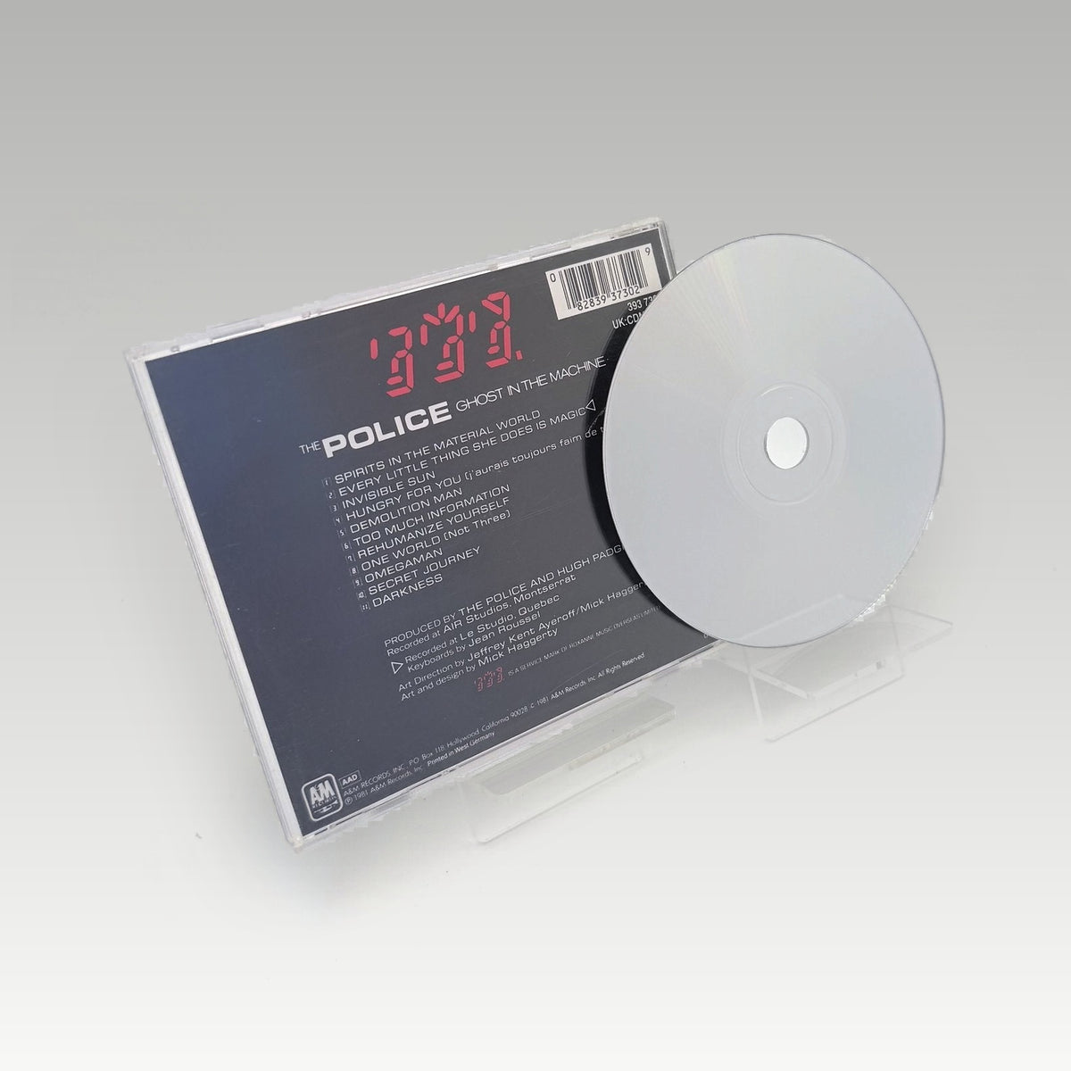 The Police - Ghost In The Machine • CIB - Back Cover | Yappa NZ