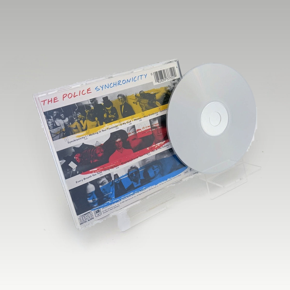 The Police - Synchronicity • CIB - Back Cover | Yappa NZ