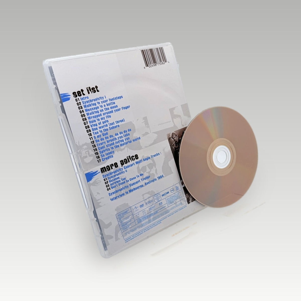 The Police: Synchronicity Concert (1984) DVD • CIB (Region Free, Standard) - Image 2
