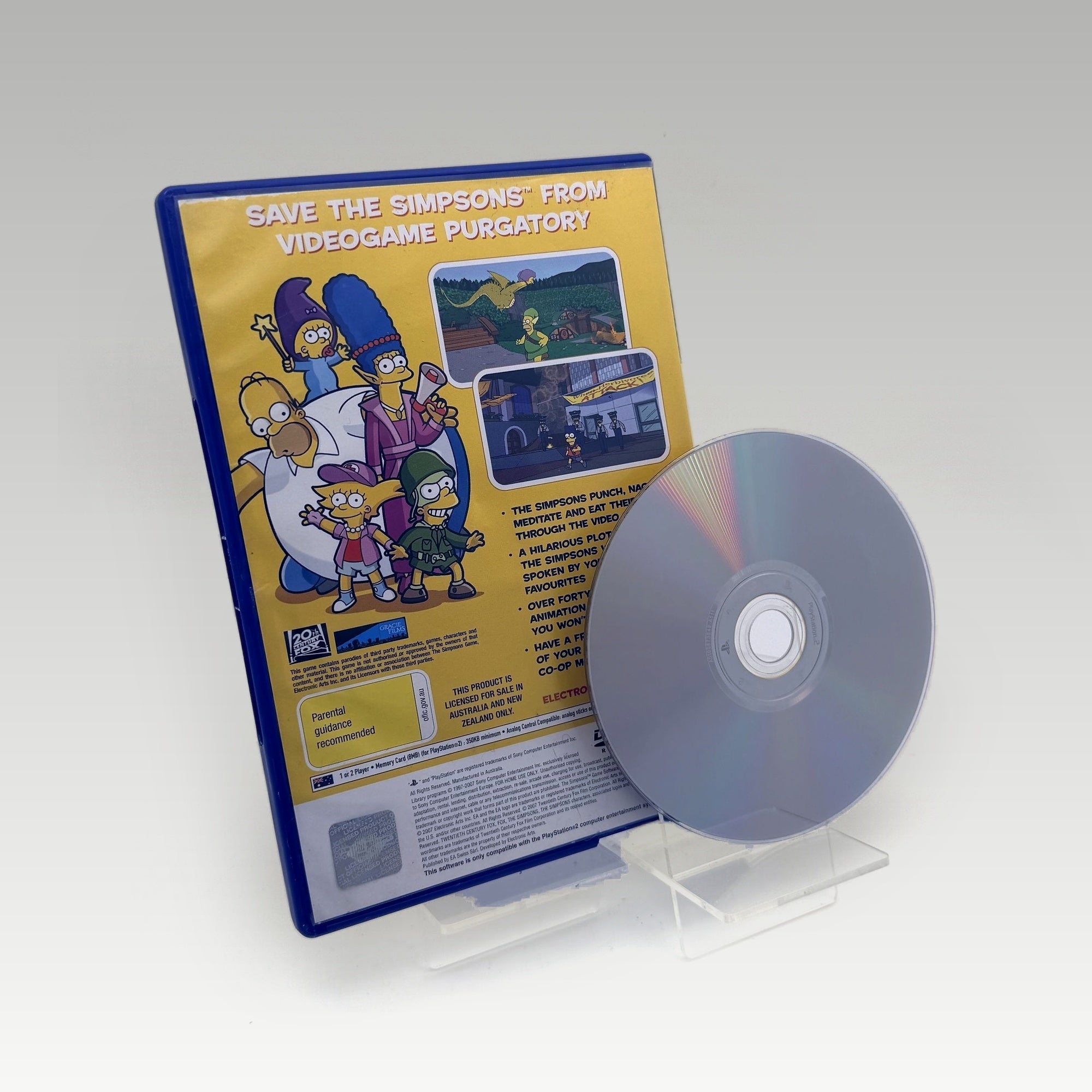 The Simpsons Game • No Manual (PAL) - Image 2