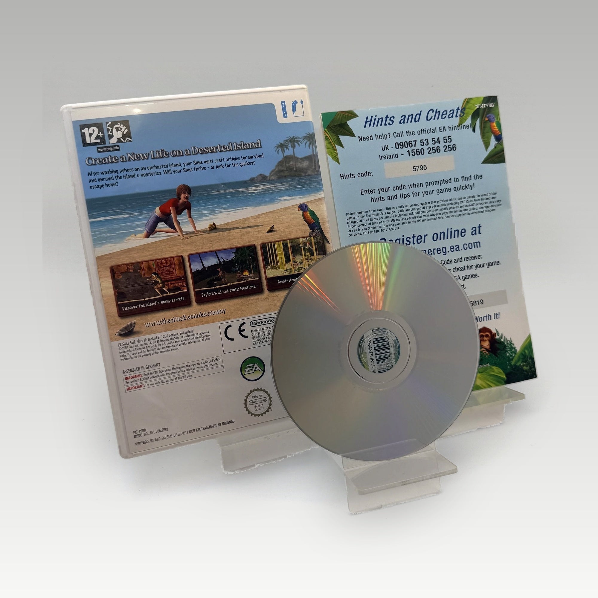 The Sims 2: Castaway • CIB (PAL) - Image 2