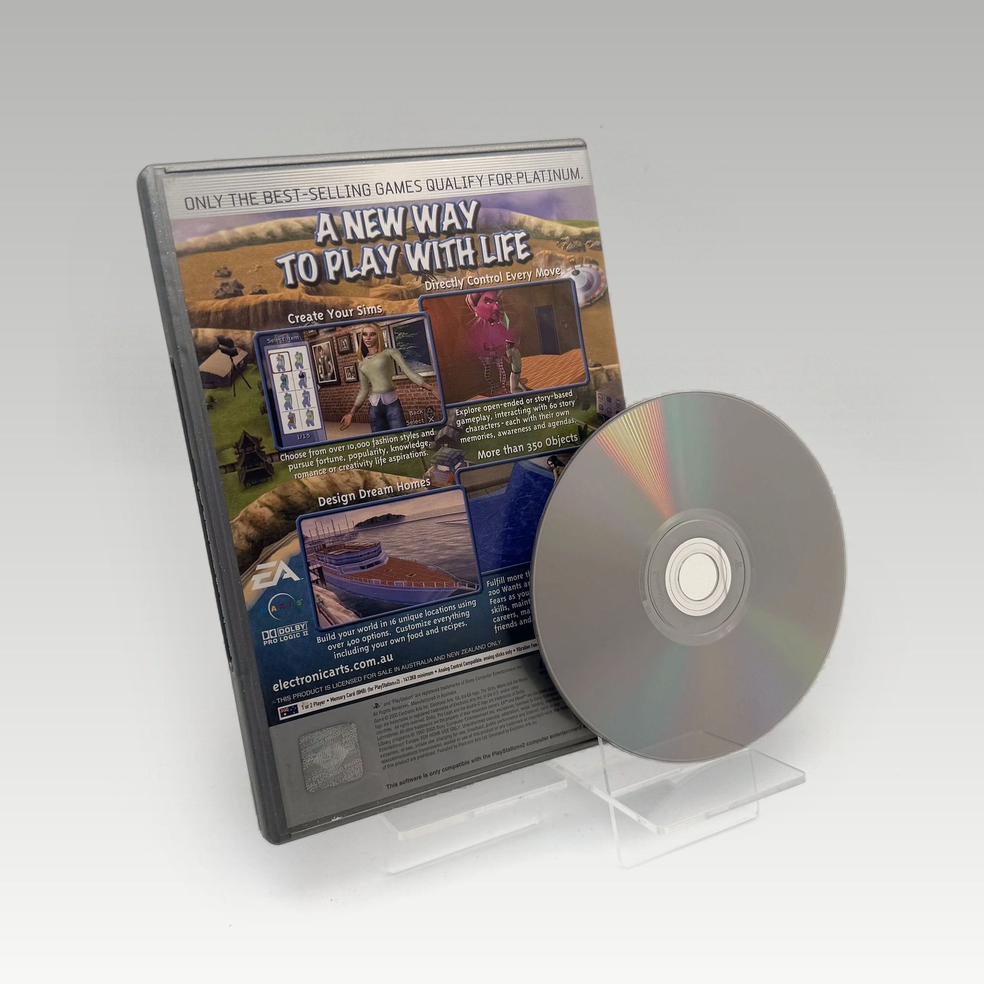 The Sims 2 (Platinum) • No Manual (PAL) - Image 2