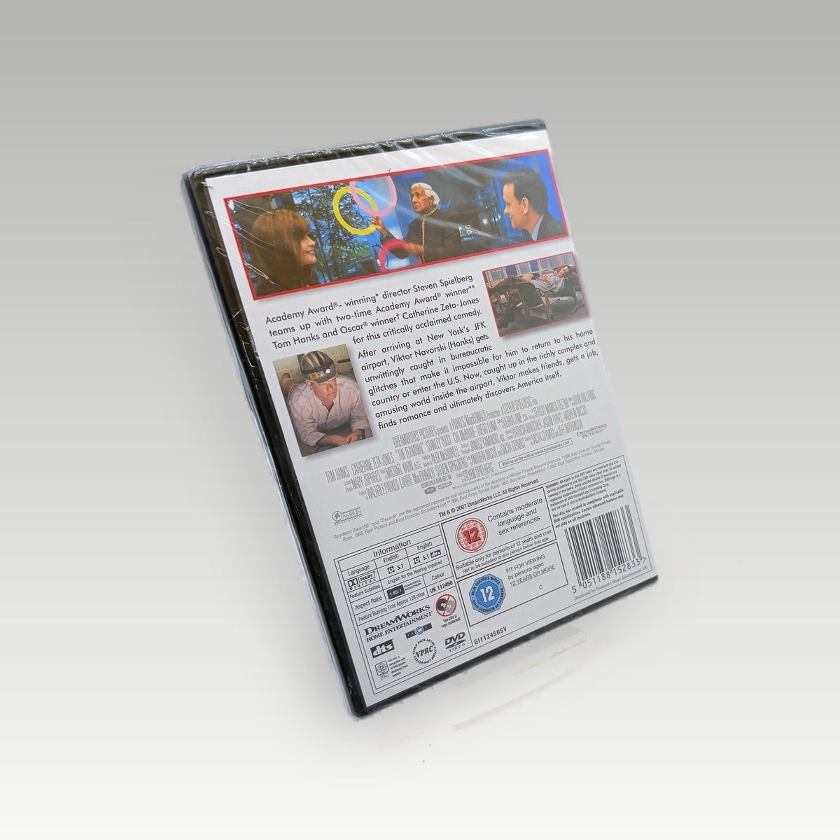 The Terminal (2004) • CIB • New / Sealed (Region 4) - Back Cover | Yappa NZ