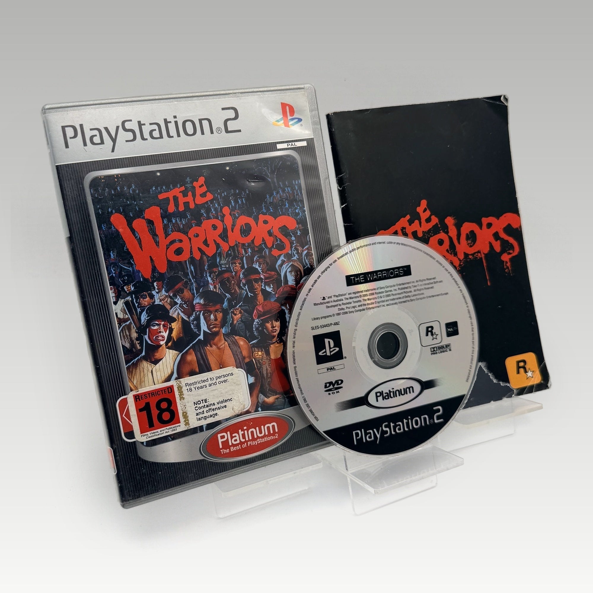 The Warriors (Platinum) • CIB (PAL) - Image 1