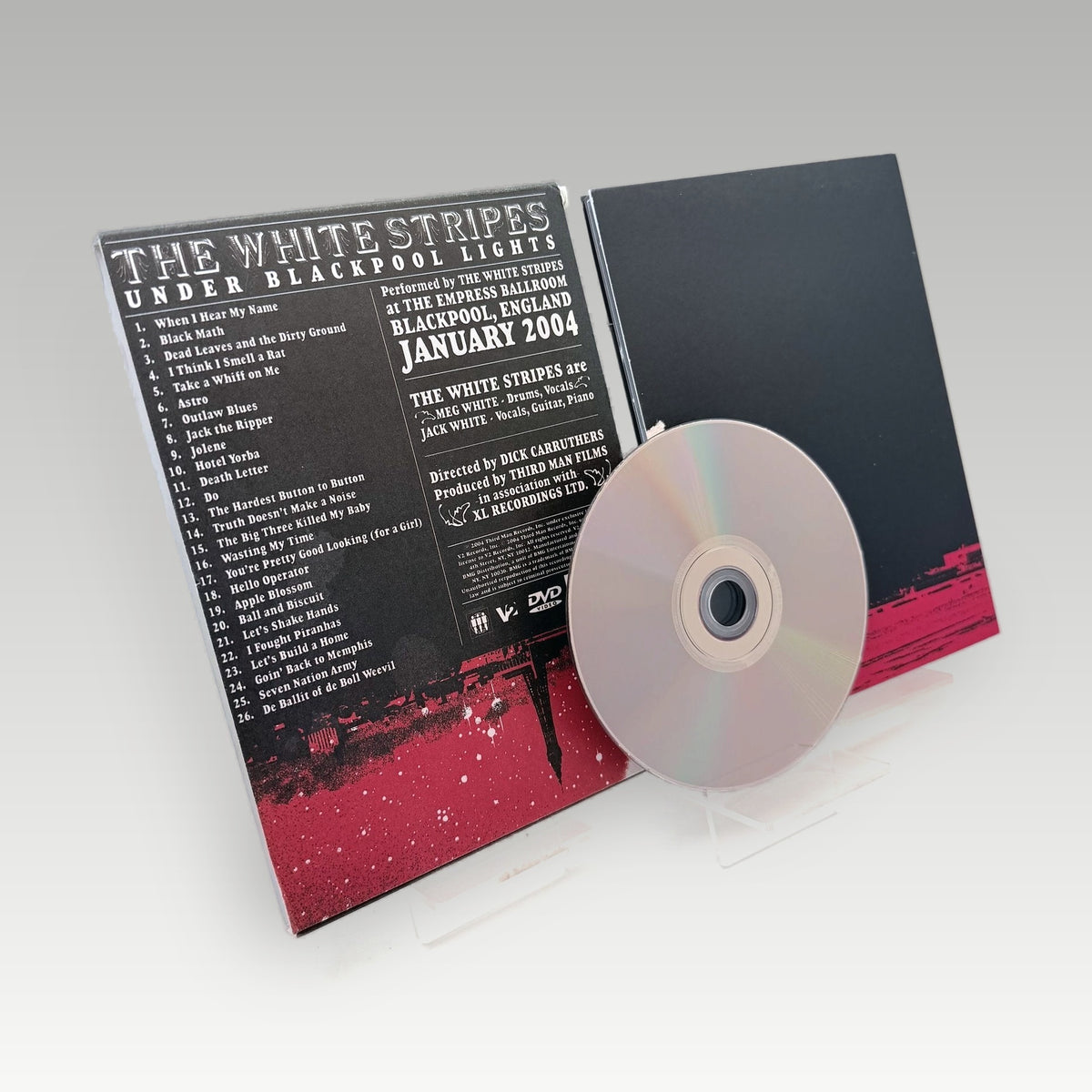 The White Stripes: Under Blackpool Lights (2004) DVD • CIB (Region Free, Standard) - Image 2