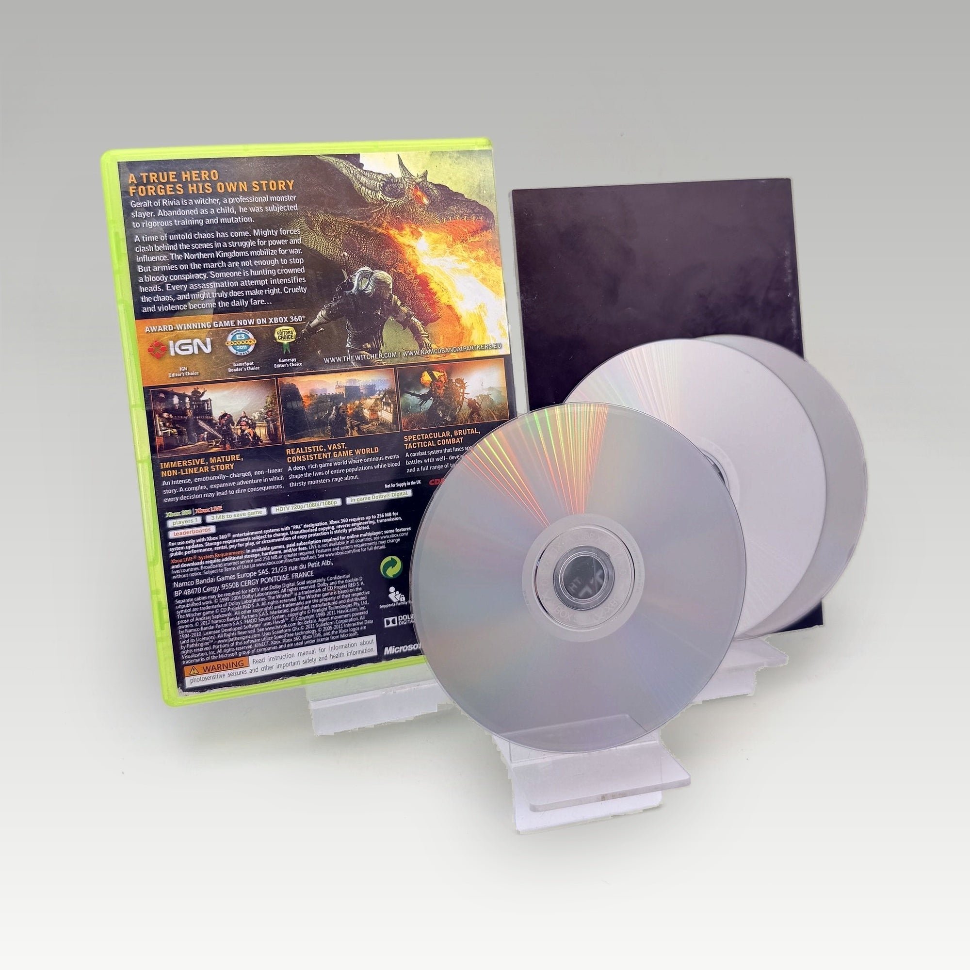 The Witcher 2: Assassins of Kings - Enhanced Edition Enhanced Edition • CIB • Ex-Rental (PAL, Enhanced Edition) - Image 2