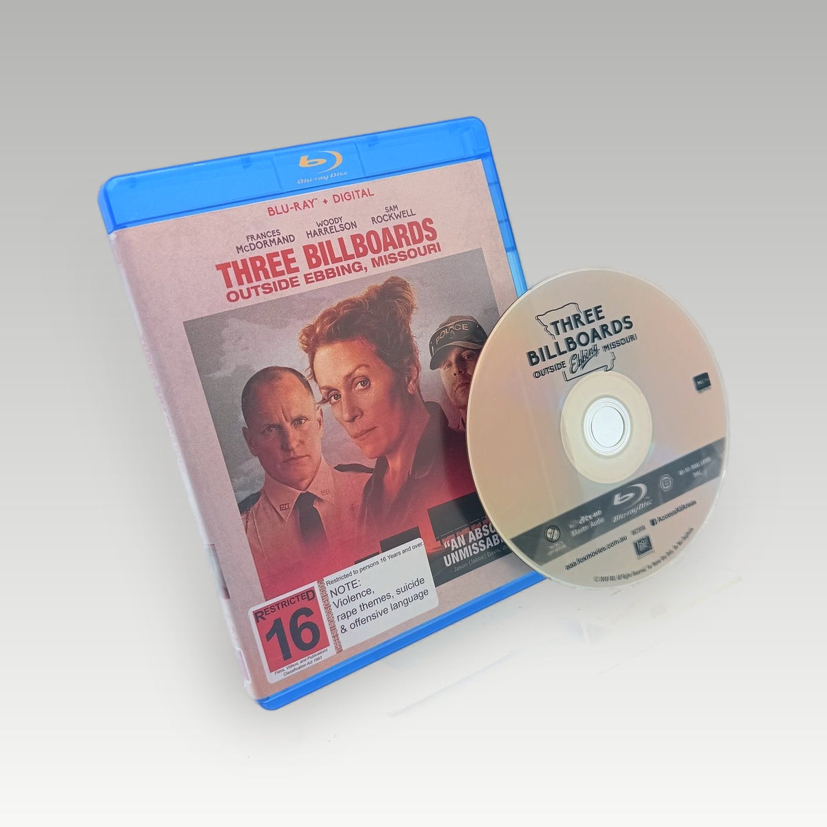 Three Billboards Outside Ebbing, Missouri (2017) Bluray • CIB (Region B, Standard) - Image 1