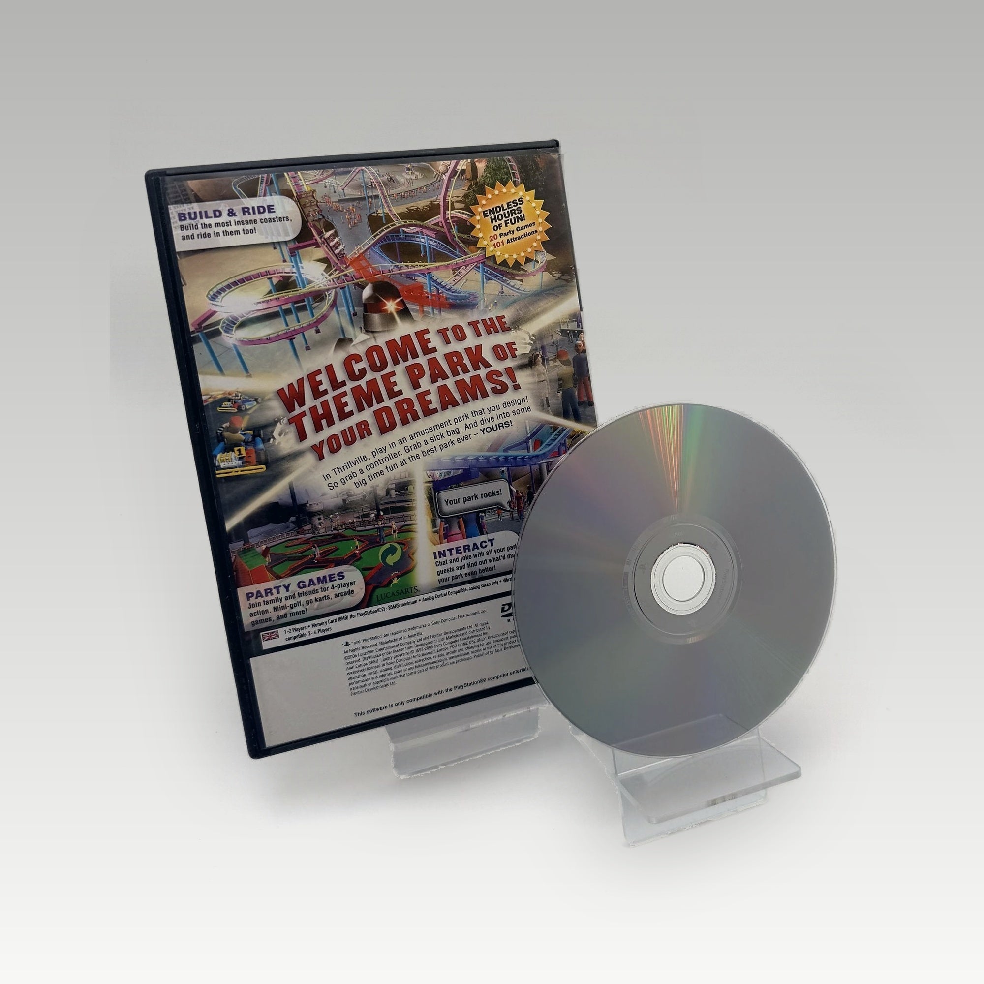 Thrillville • No Manual (PAL) - Image 2
