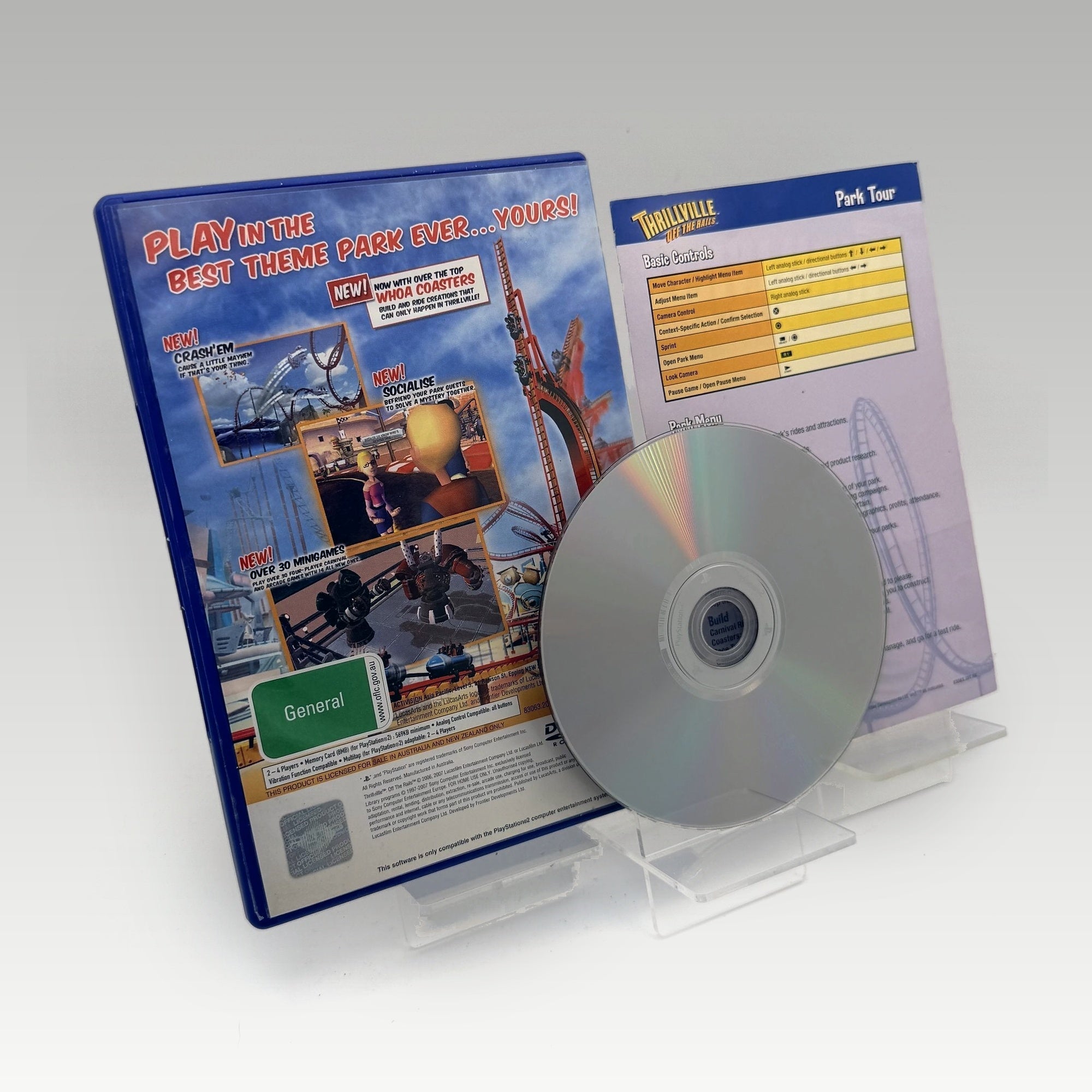 Thrillville: Off the Rails • CIB (PAL) - Image 2