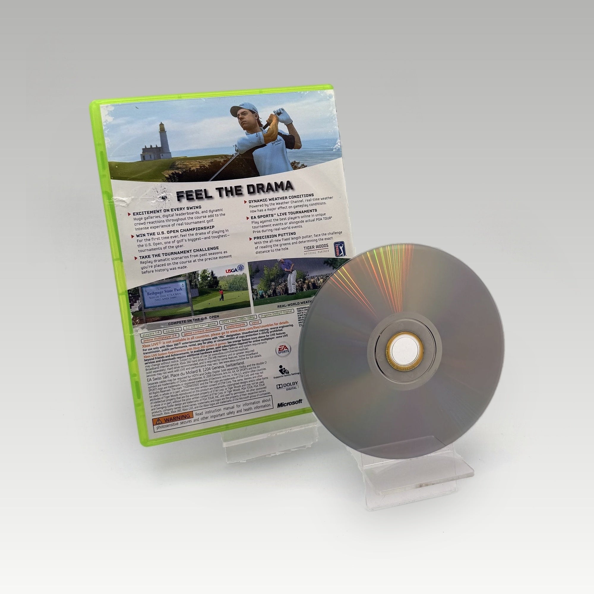 Tiger Woods PGA Tour 10 • No Manual • Ex-Rental (PAL) - Image 2