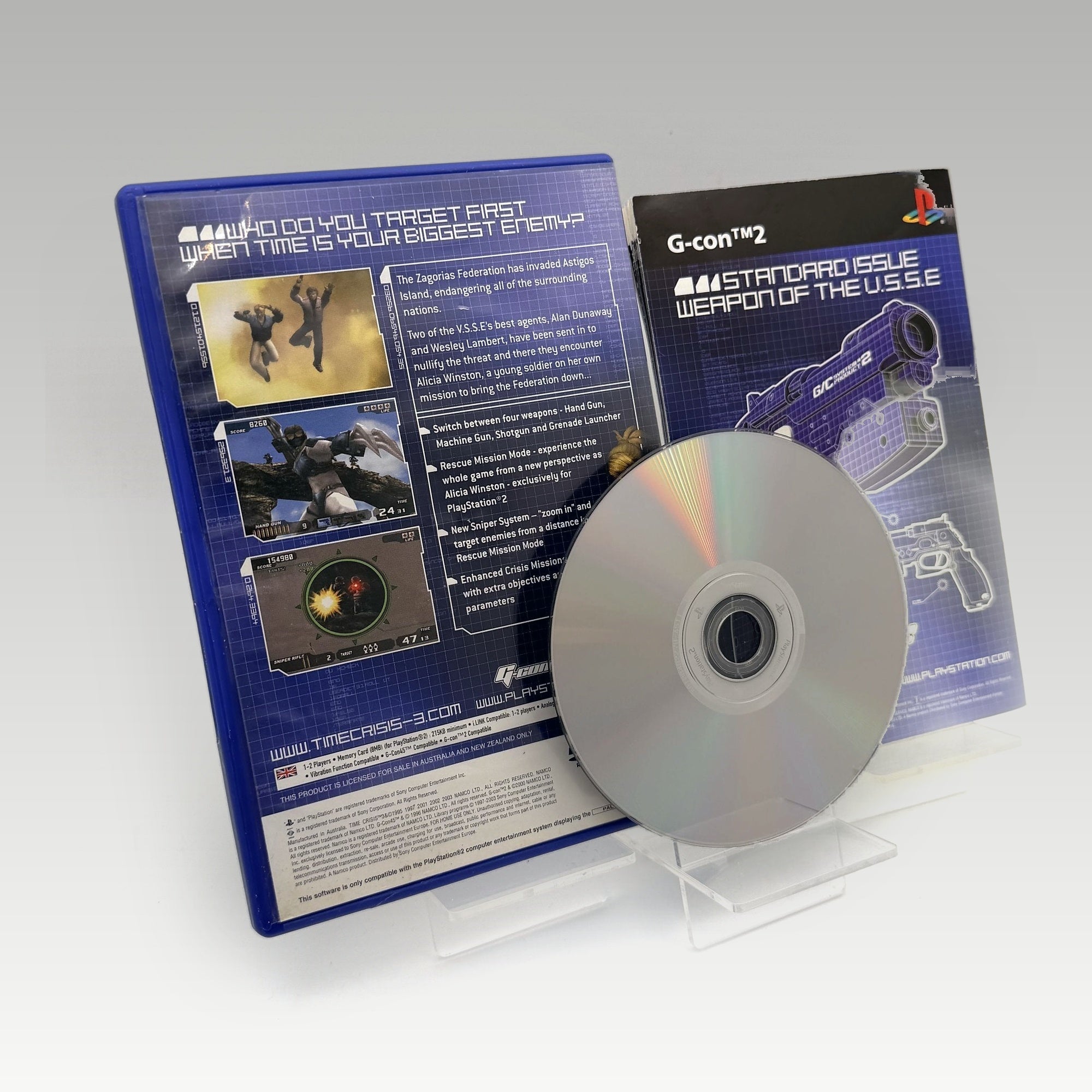 Time Crisis 3 • CIB (PAL) - Image 2