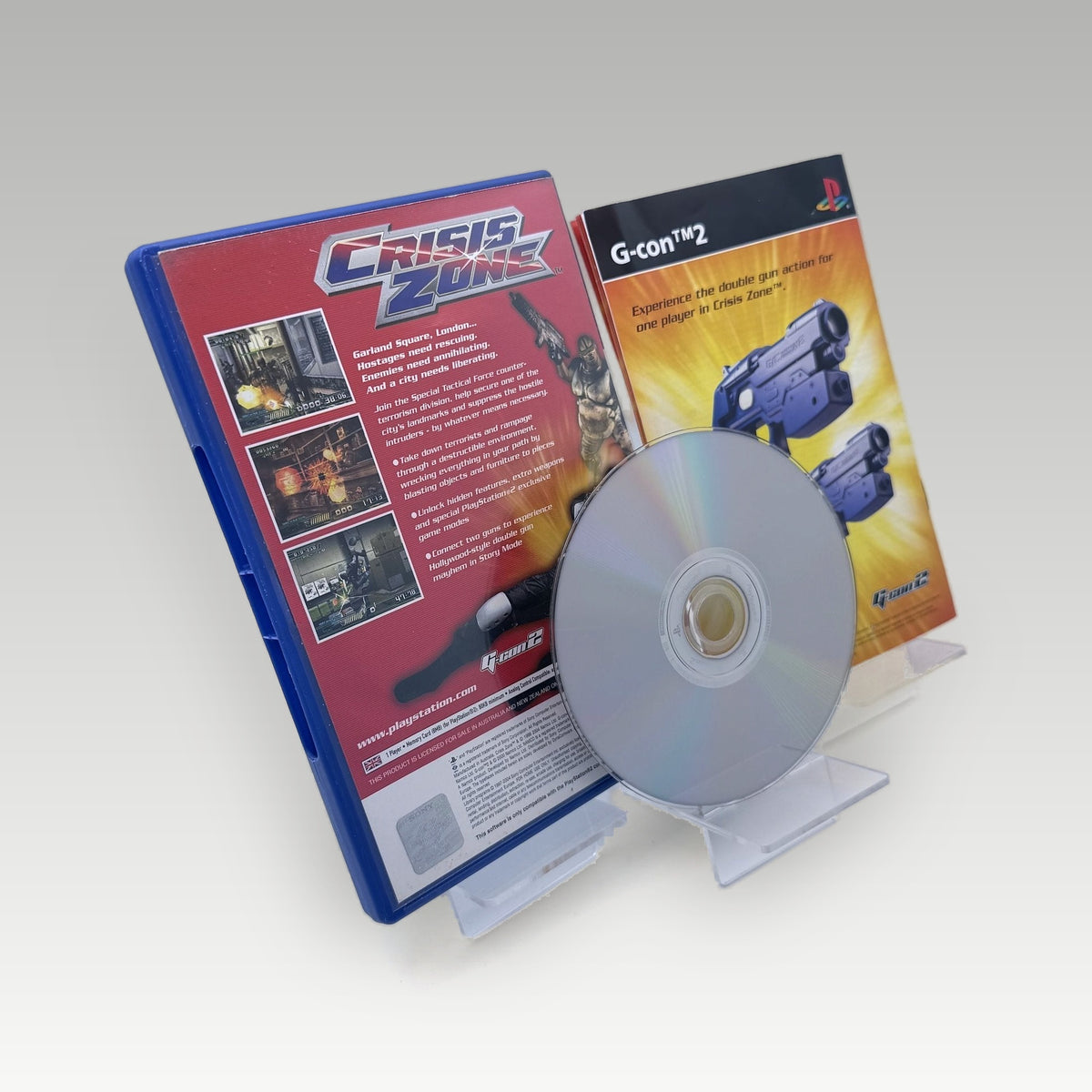 Time Crisis: Crisis Zone • CIB (PAL) - Image 2