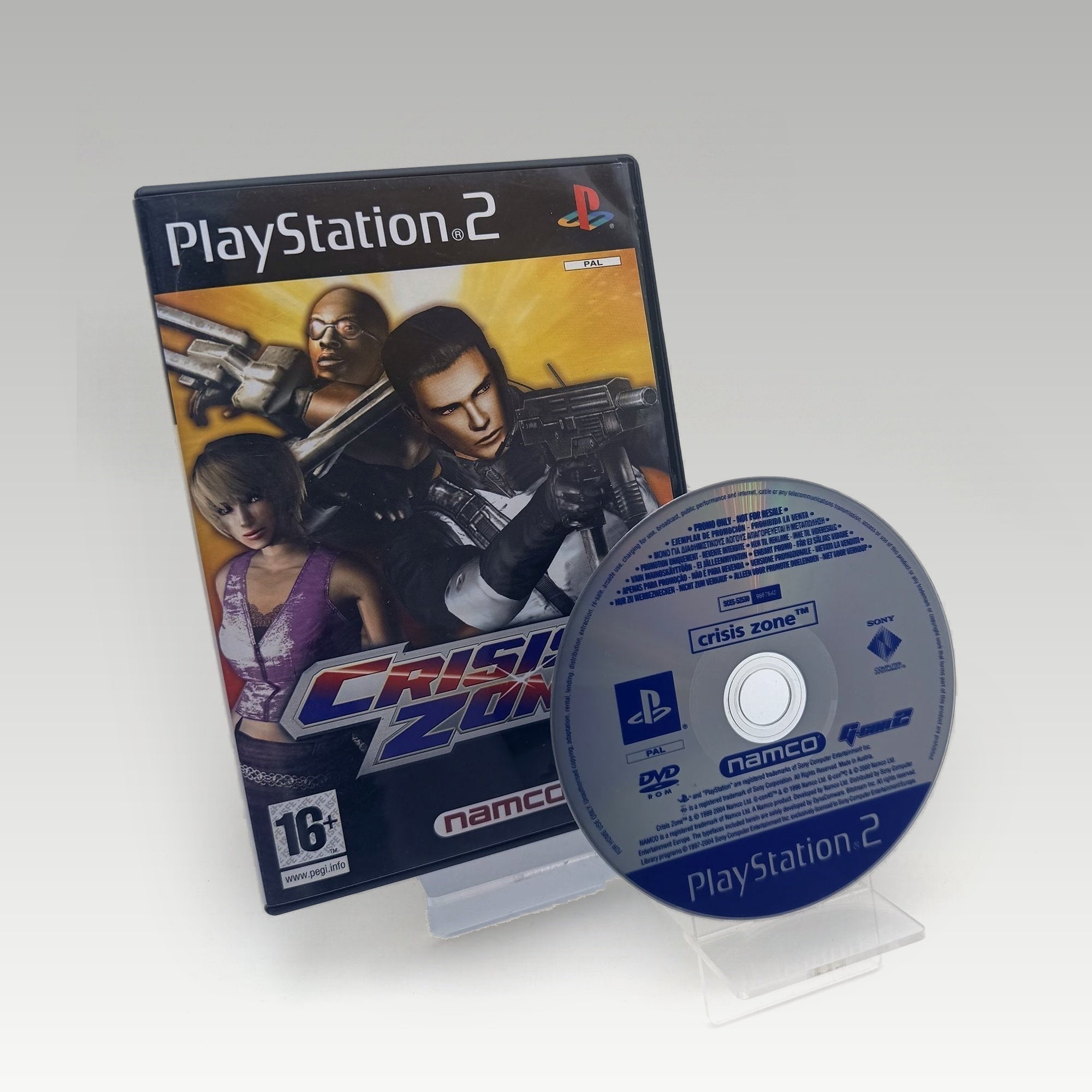 Time Crisis: Crisis Zone (Not For Resale) Promo • No Manual (PAL, Promo) - Image 1