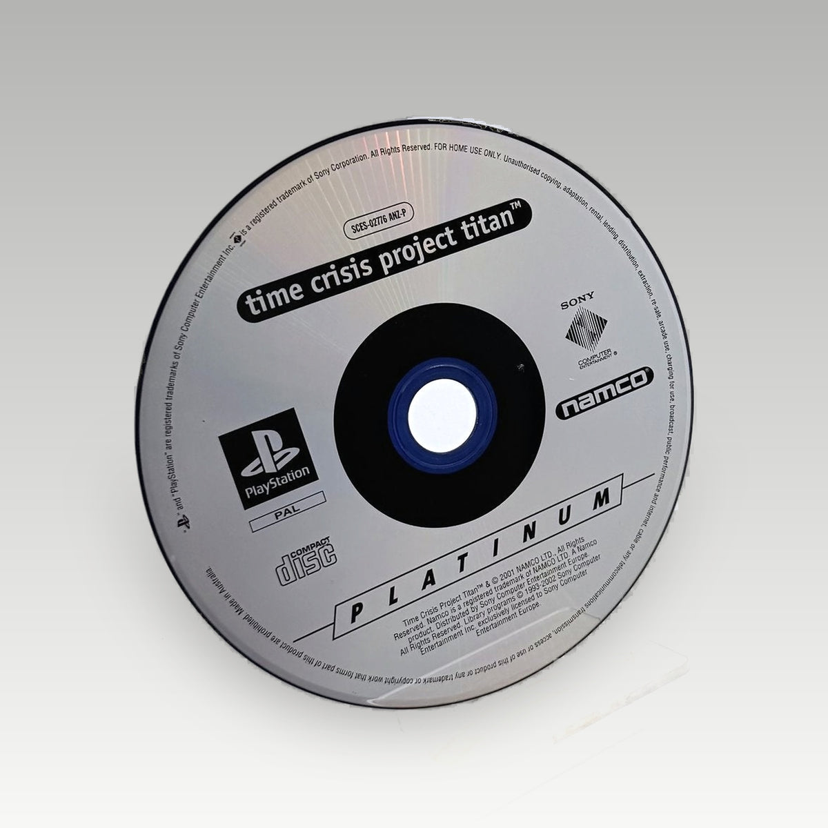 Time Crisis: Project Titan (Platinum) • Loose (PAL) - Image 1
