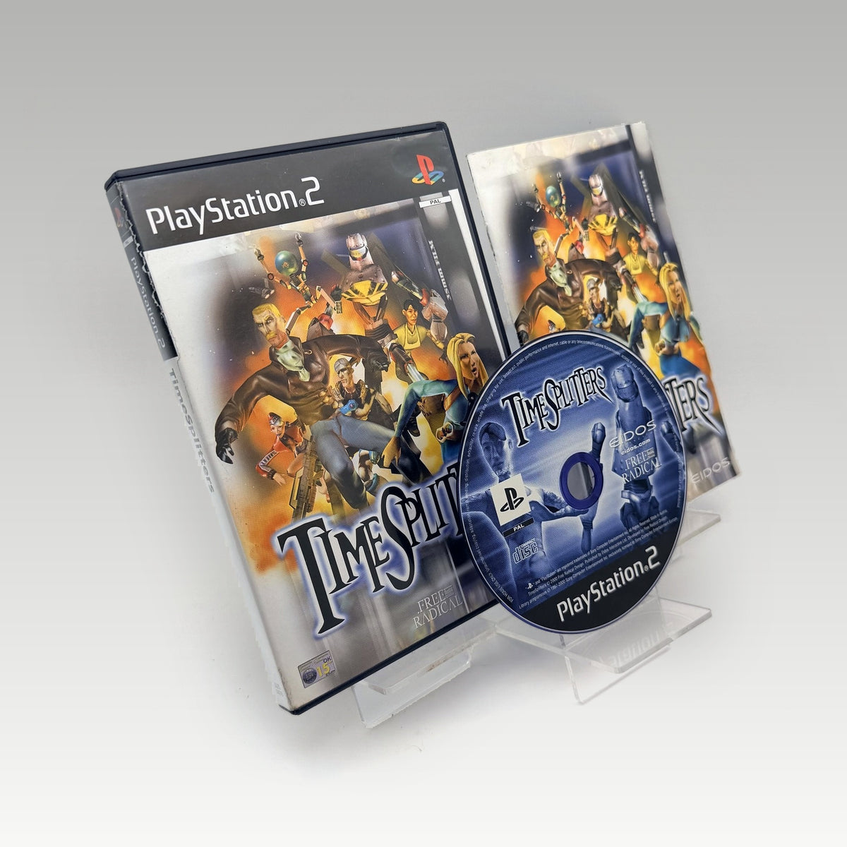 Time Splitters Artwork Damage • CIB (PAL, Artwork Damage) - Image 1