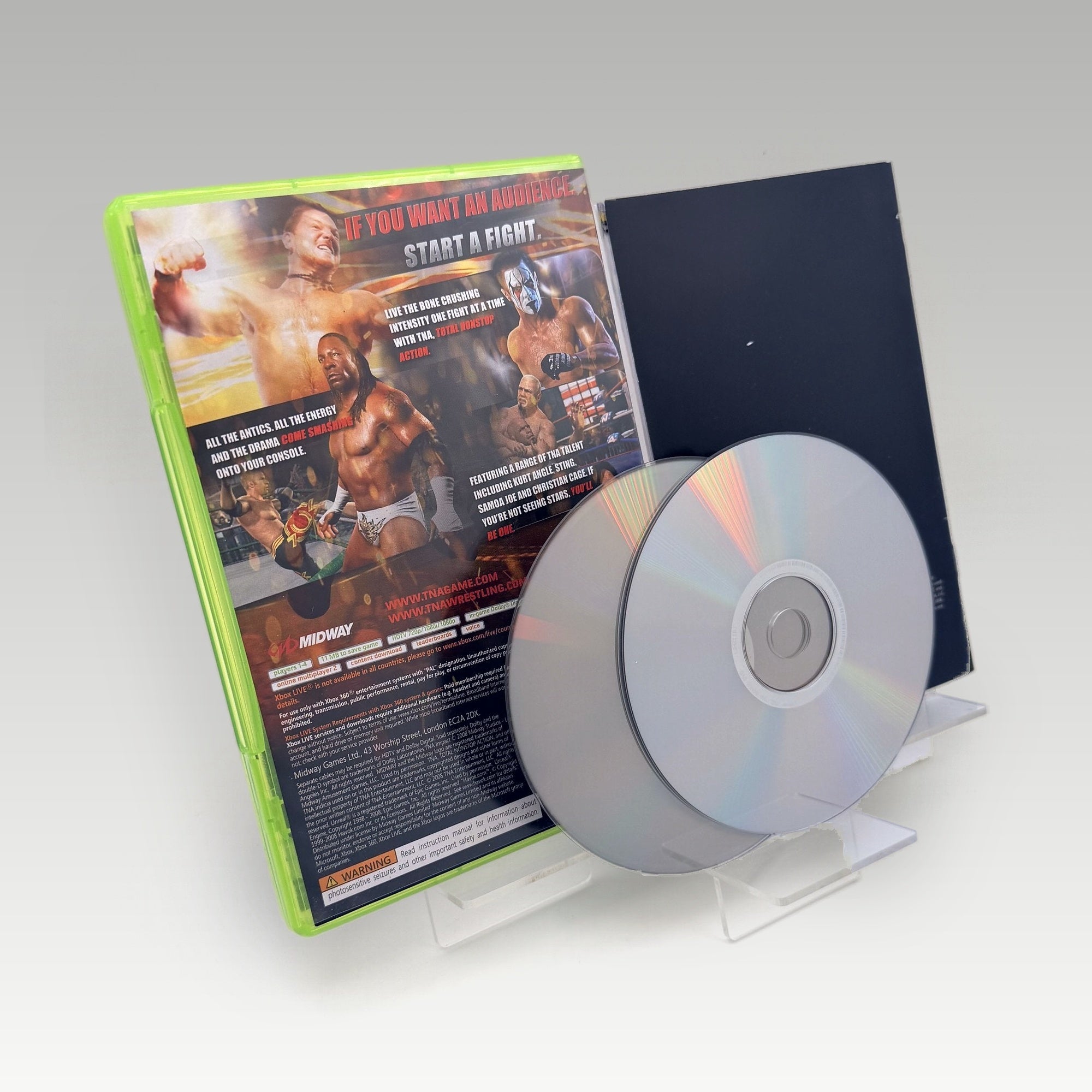 TNA Impact! + Bonus DVD & Poster • CIB (PAL, + Bonus DVD & Poster) - Image 2