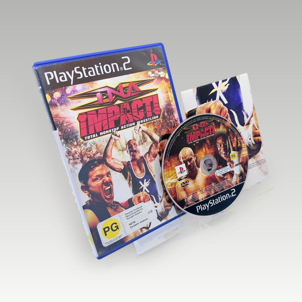 TNA Impact! + Poster • No Manual (PAL, + Poster) - Front Cover | Yappa NZ