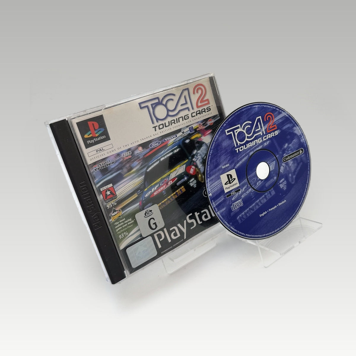 TOCA 2: Touring Car Challenge Case Damage • No Manual (PAL, Case Damage) - Image 2
