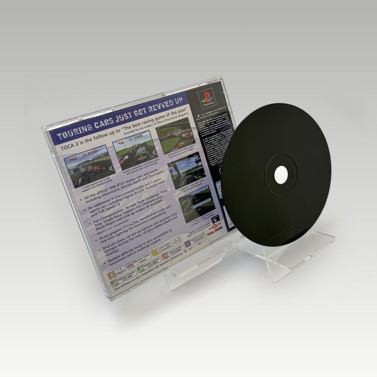 TOCA 2: Touring Car Challenge Case Damage • No Manual (PAL, Case Damage) - Image 3