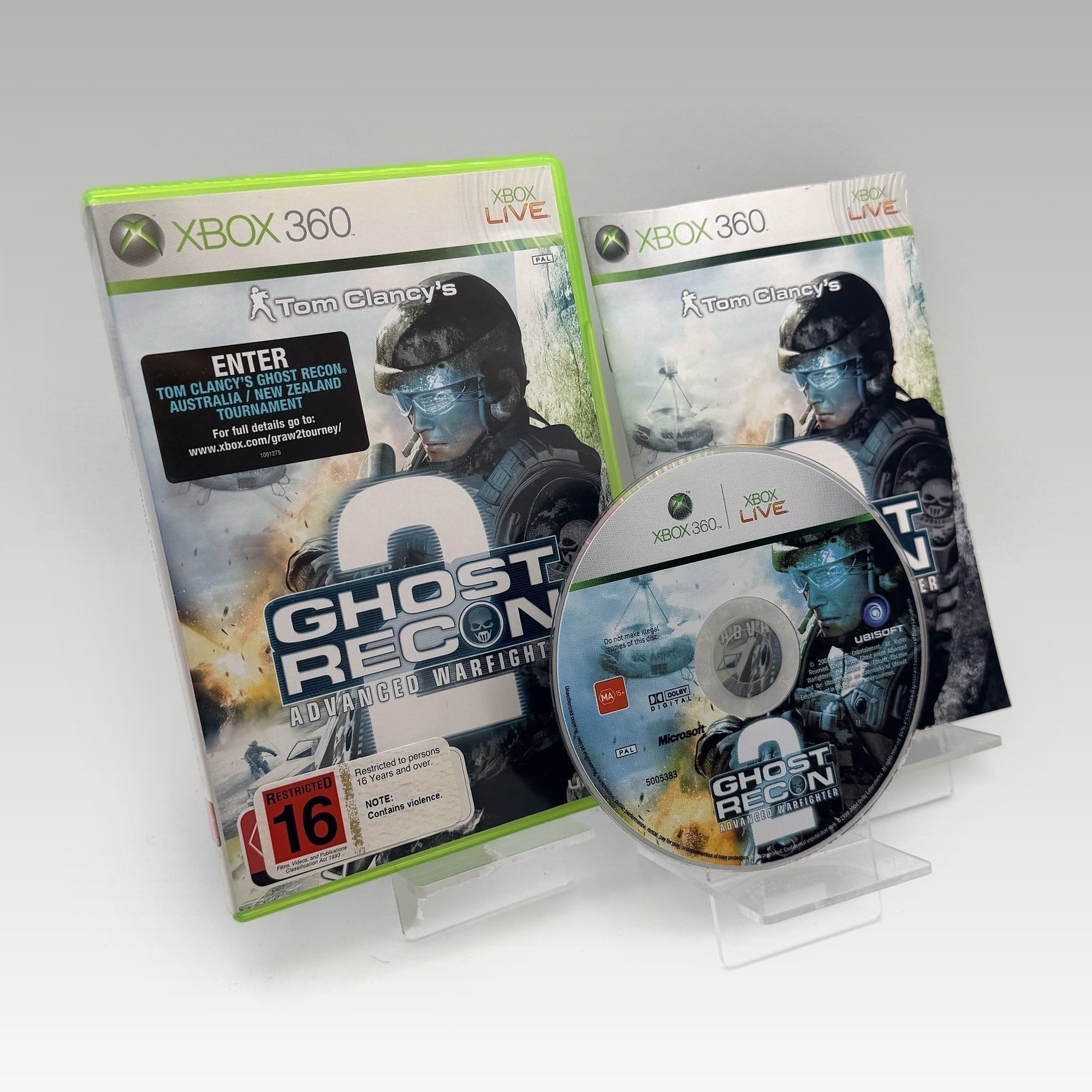 Tom Clancy's Ghost Recon Advanced Warfighter 2 • CIB (PAL) - Image 1