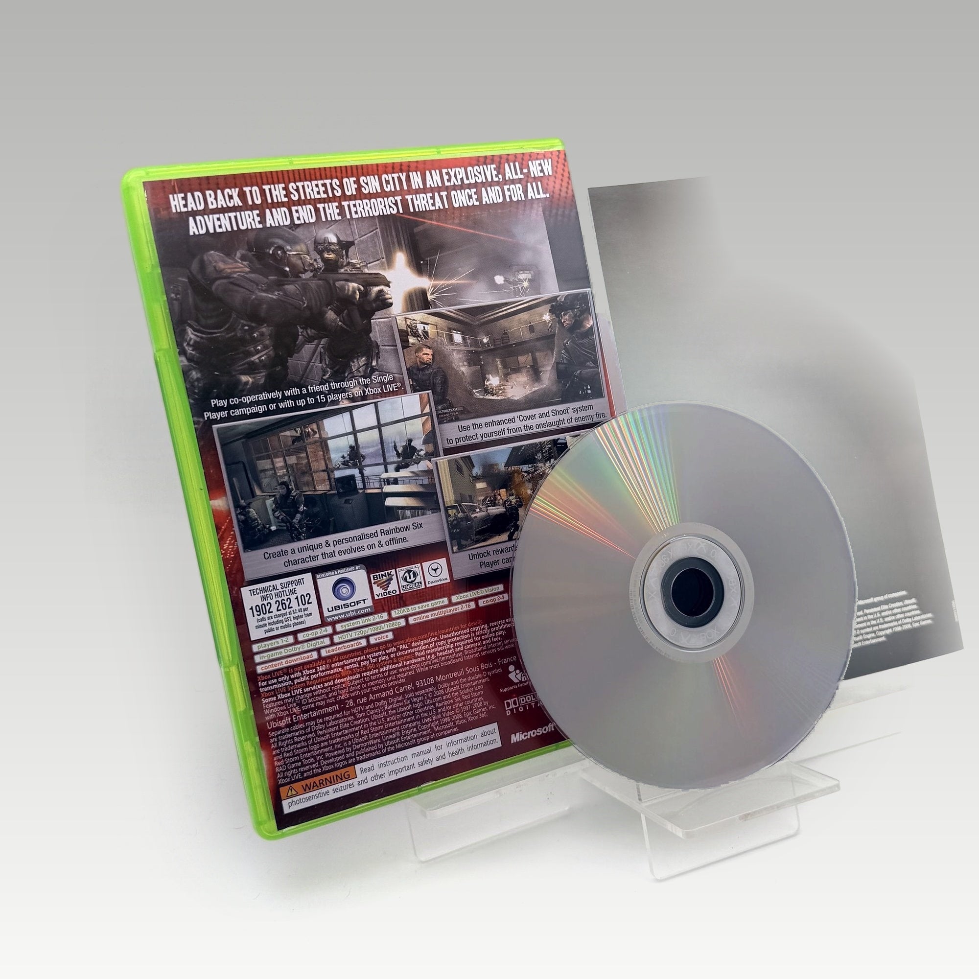 Tom Clancy's Rainbow Six: Vegas 2 • CIB (PAL) - Image 2