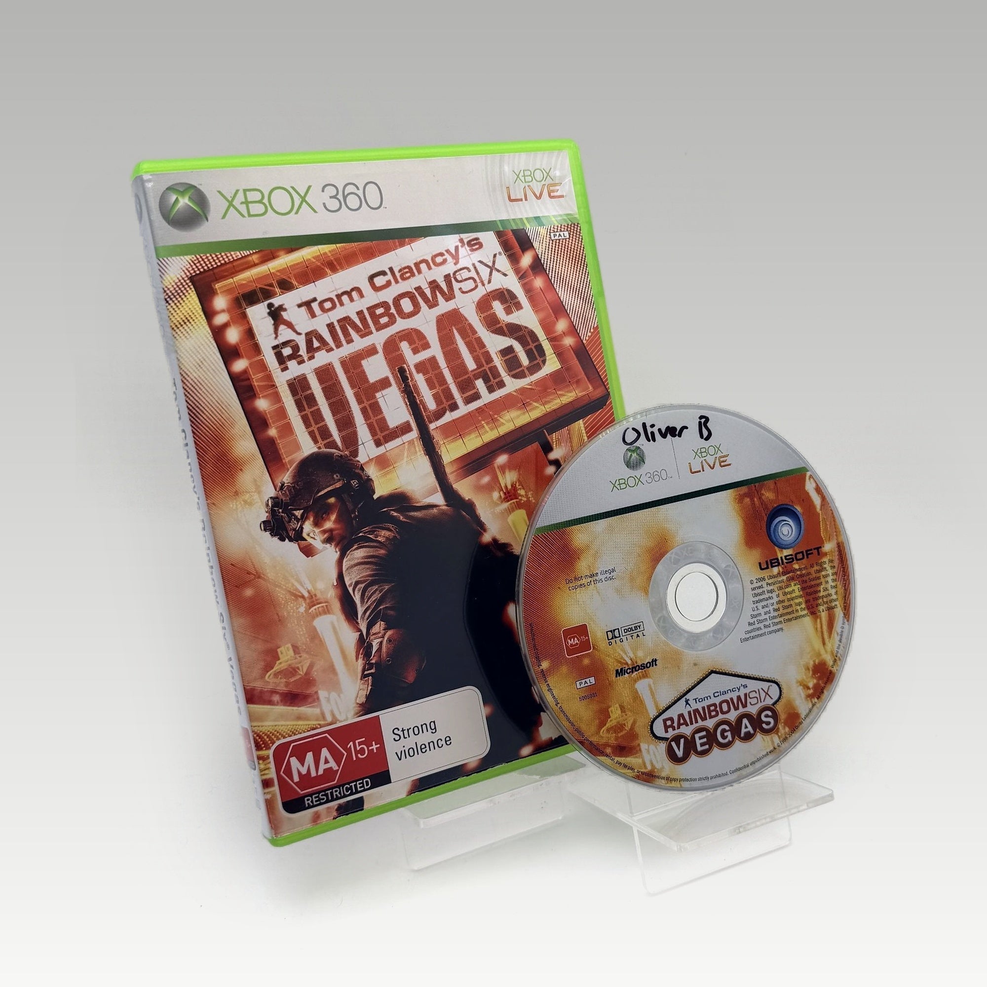 Tom Clancy's Rainbow Six: Vegas • No Manual (PAL) - Image 1
