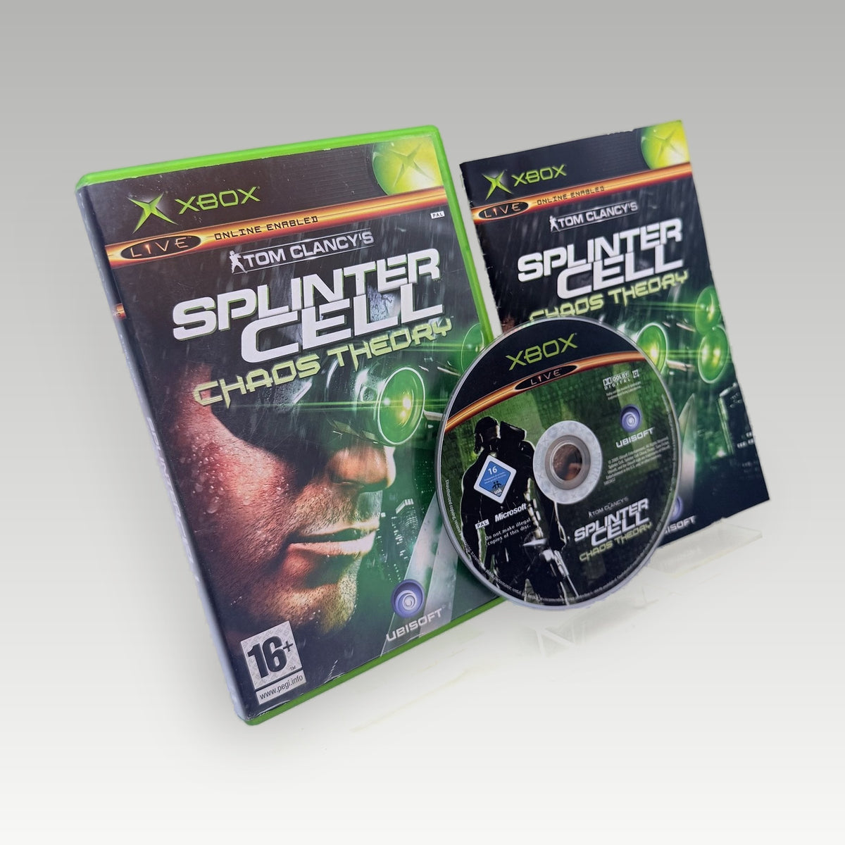 Tom Clancy's Splinter Cell: Chaos Theory • CIB (PAL) - Front Cover | Yappa NZ