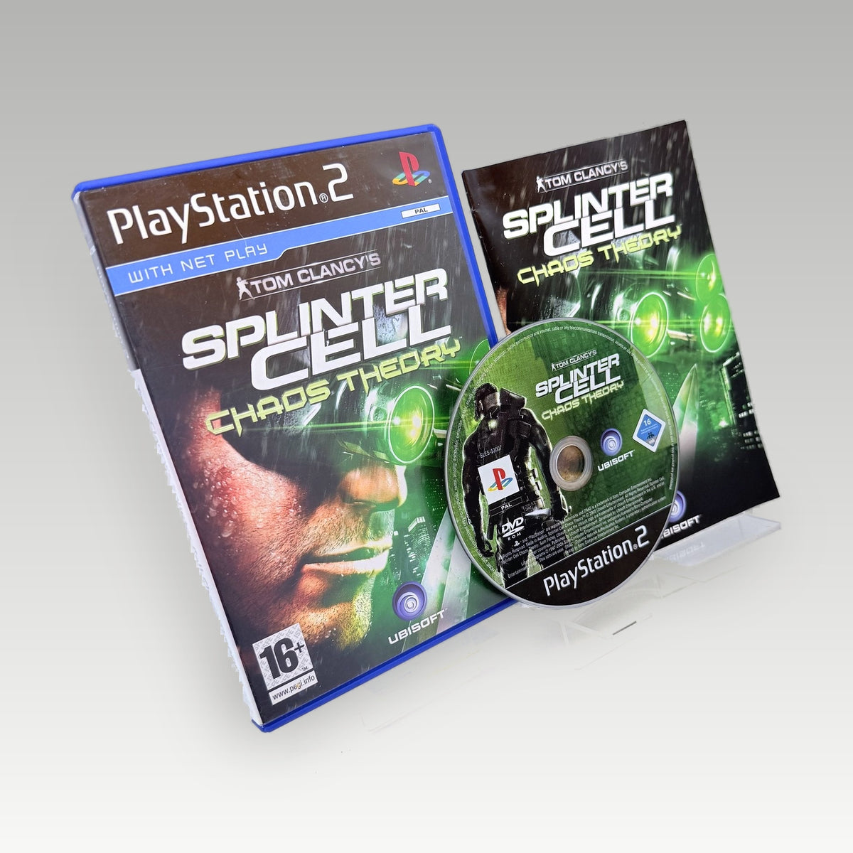 Tom Clancy's Splinter Cell: Chaos Theory • CIB (PAL) - Front Cover | Yappa NZ