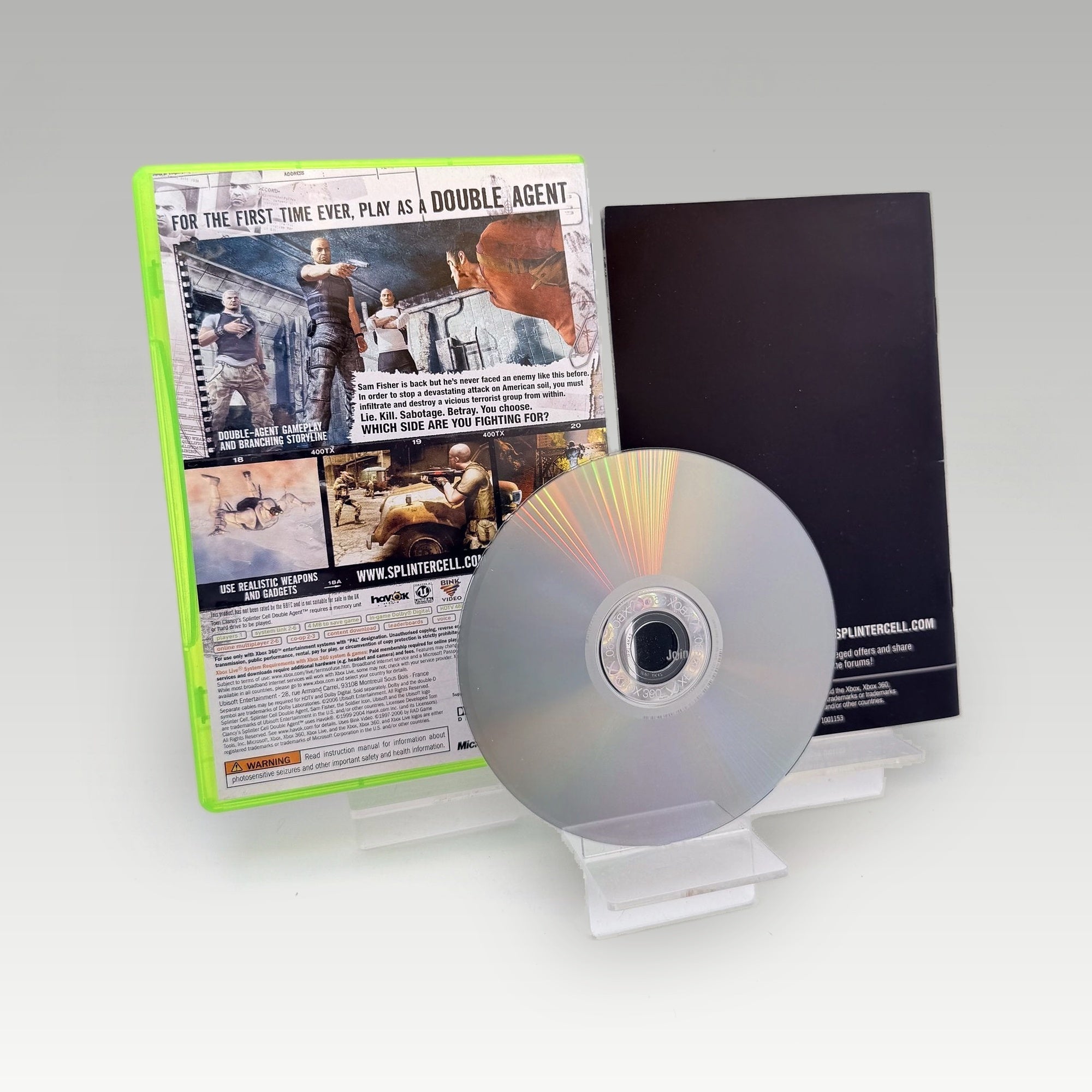 Tom Clancy's Splinter Cell: Double Agent (Classics) • CIB (PAL) - Image 2