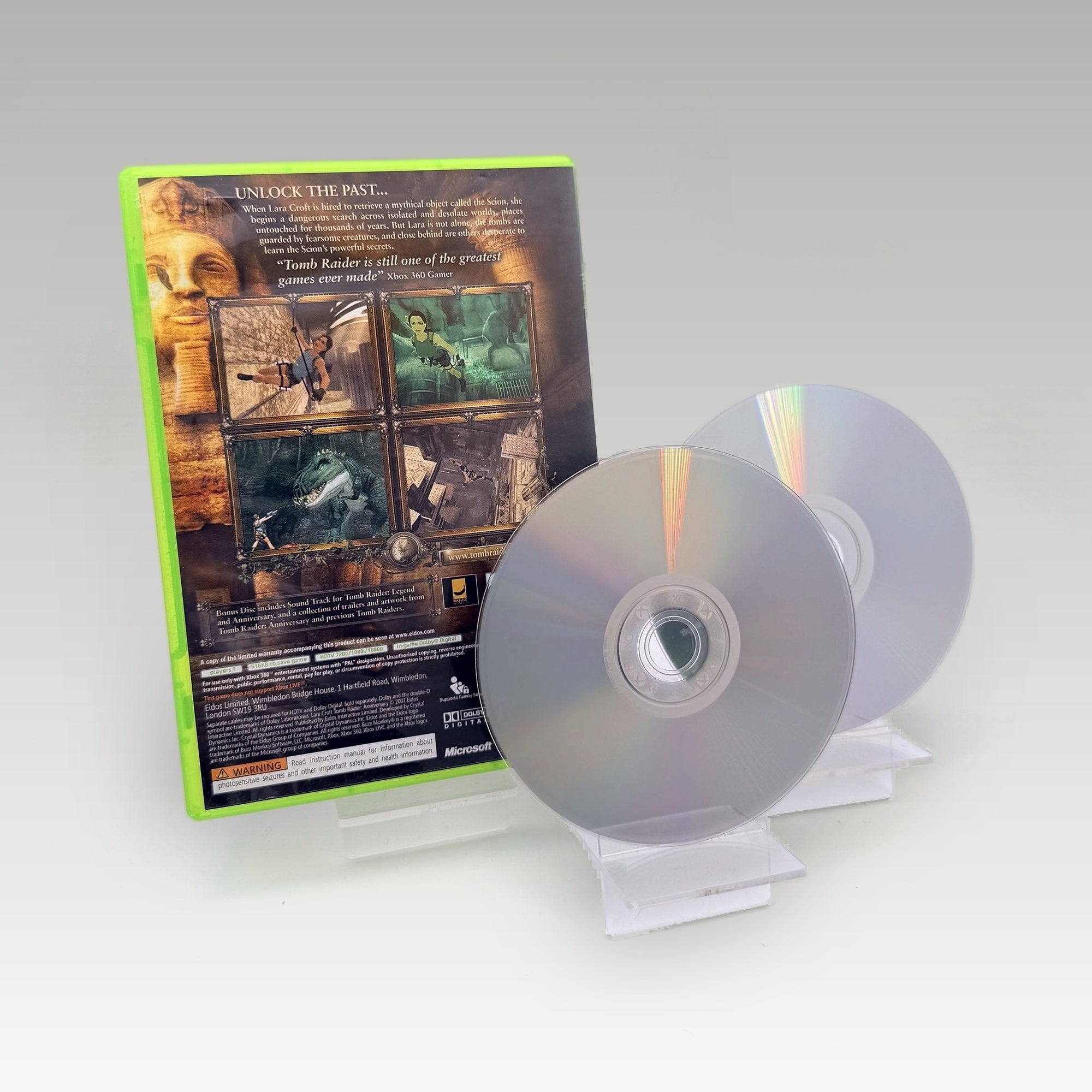 Tomb Raider: Anniversary • No Manual (PAL) - Image 2